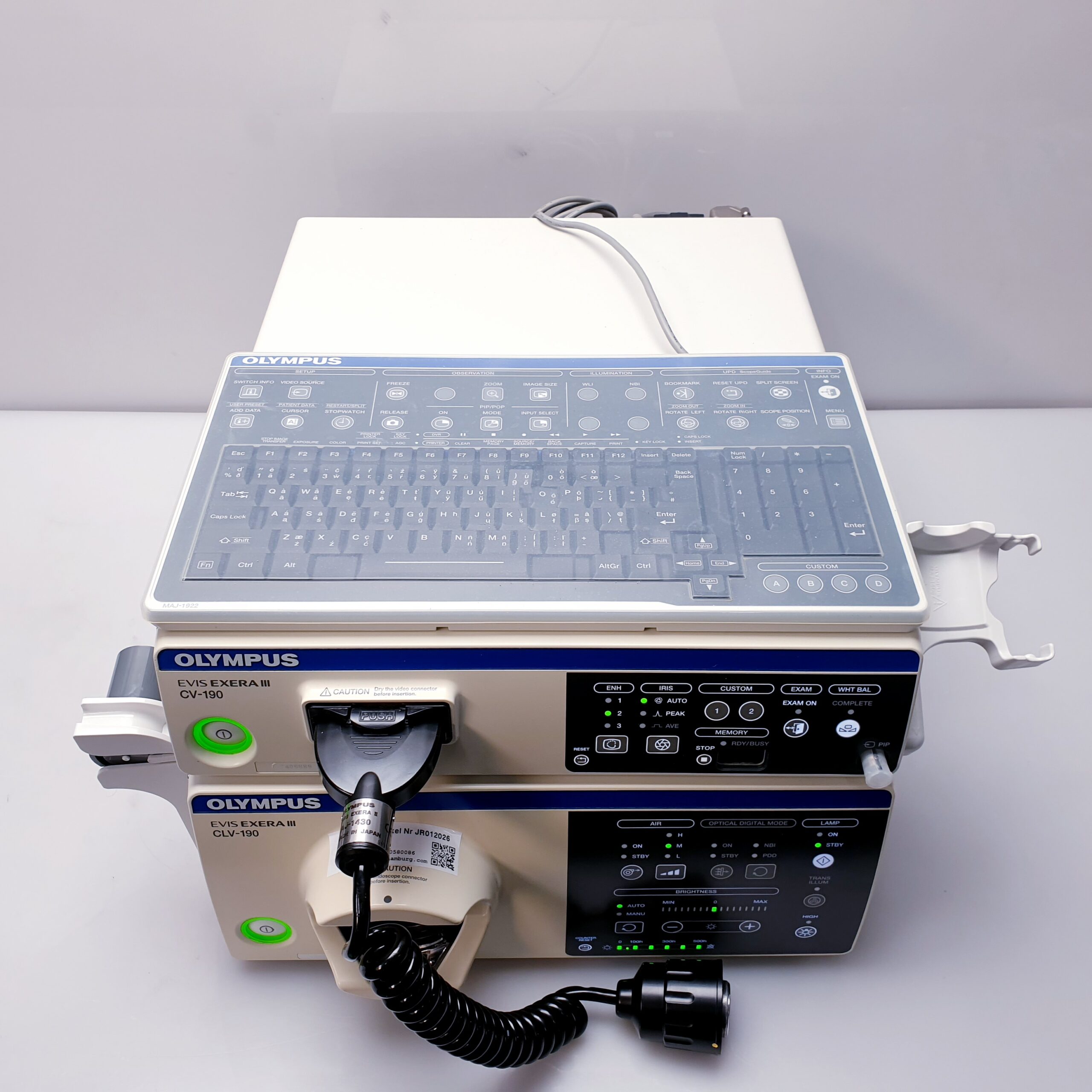 Olympus EVIS EXERA III CV-190 CLV-190 MAJ-430 System thumbnail 23