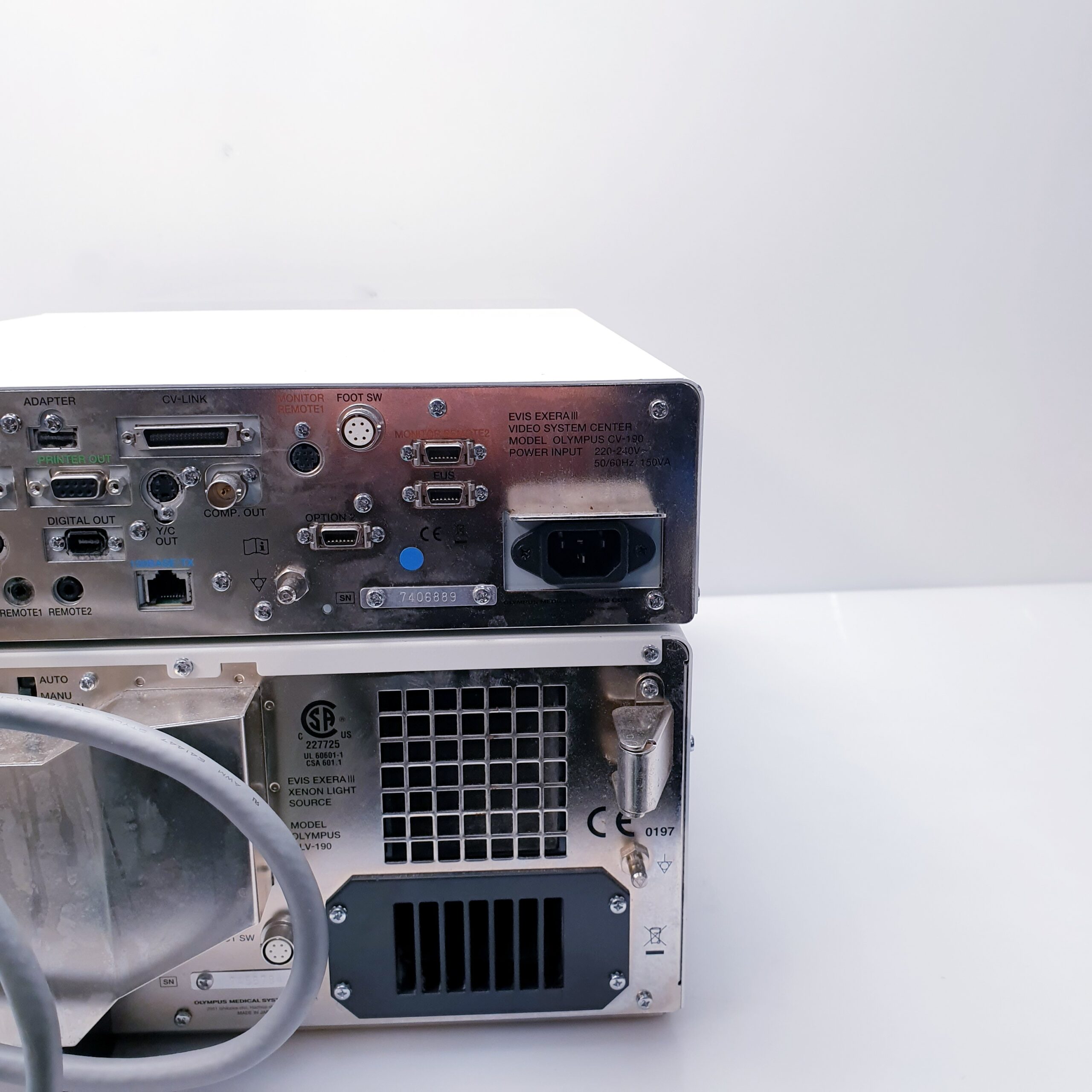 Olympus EVIS EXERA III CV-190 CLV-190 MAJ-430 System thumbnail 29