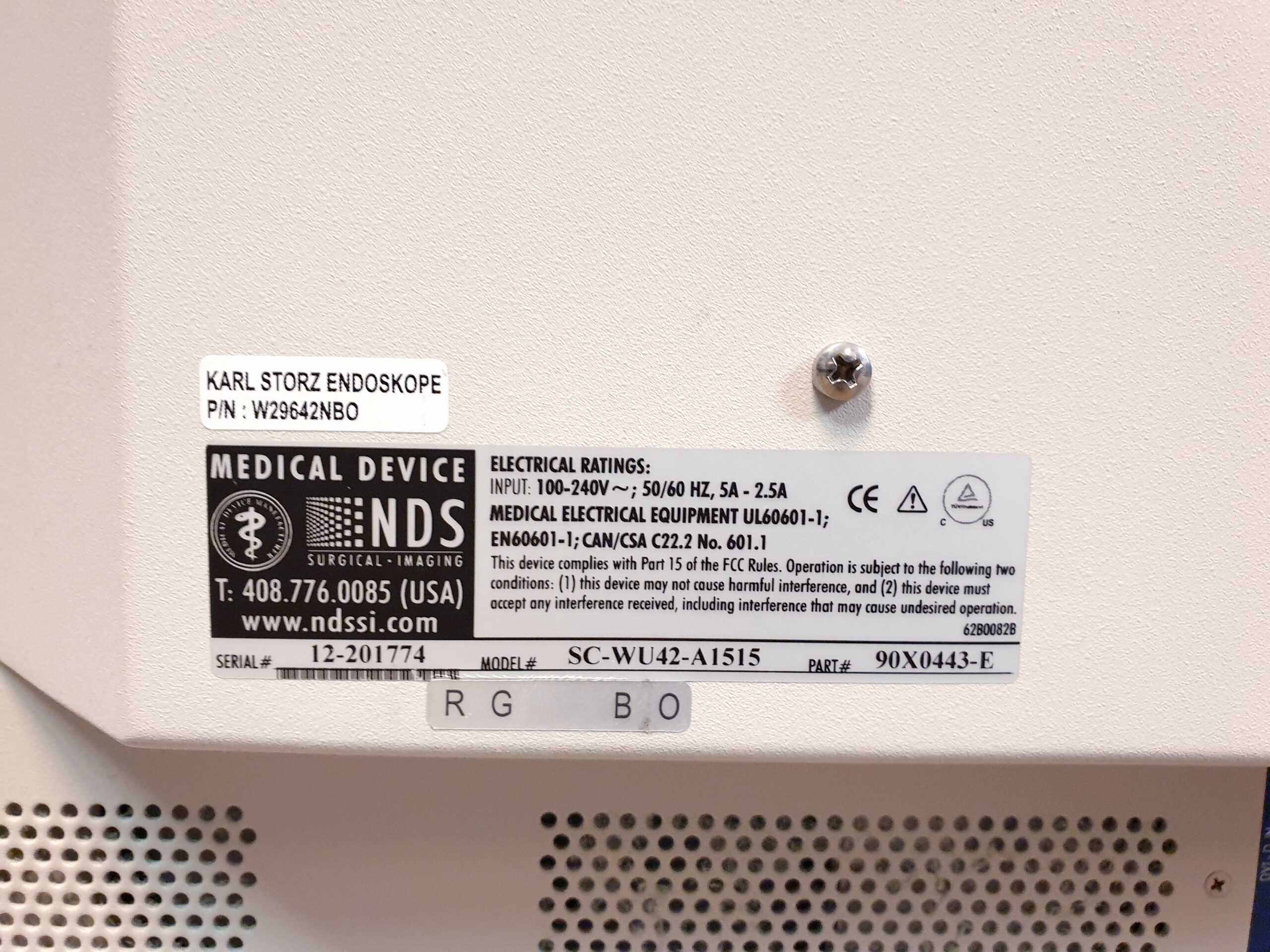 Karl Storz SC-WU42-A1515 42 HD Surgical Monitor thumbnail 4