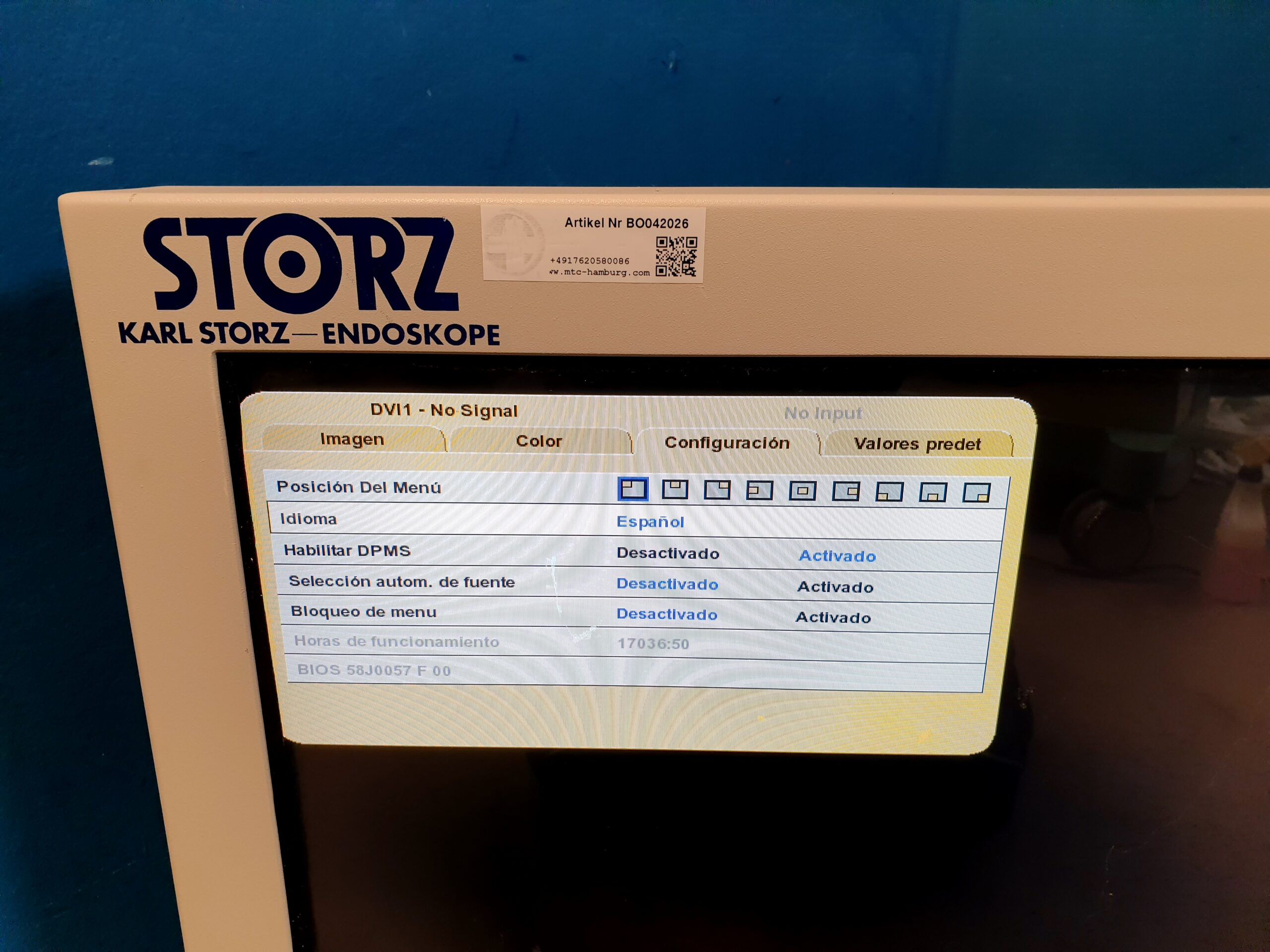 Karl Storz SC-WU42-A1515 42 HD Surgical Monitor thumbnail 11