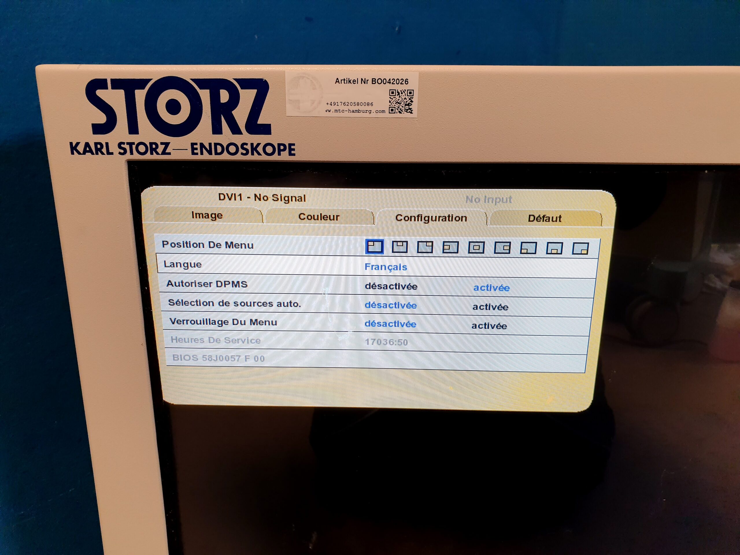 Karl Storz SC-WU42-A1515 42 HD Surgical Monitor thumbnail 12