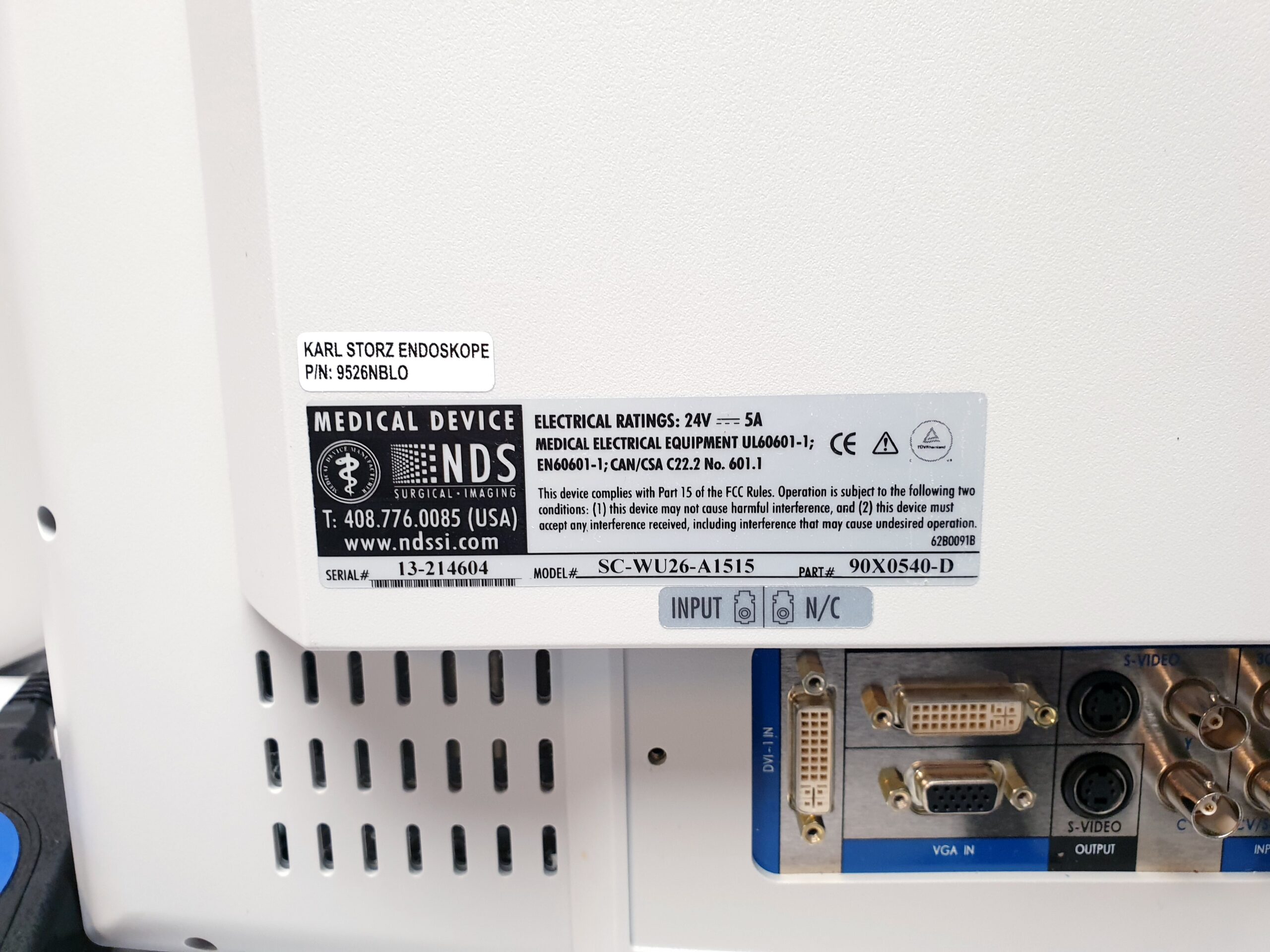 Karl Storz SC-WU26-A1515 26 HD WideView Monitor – Endoskopie Monitor thumbnail 22