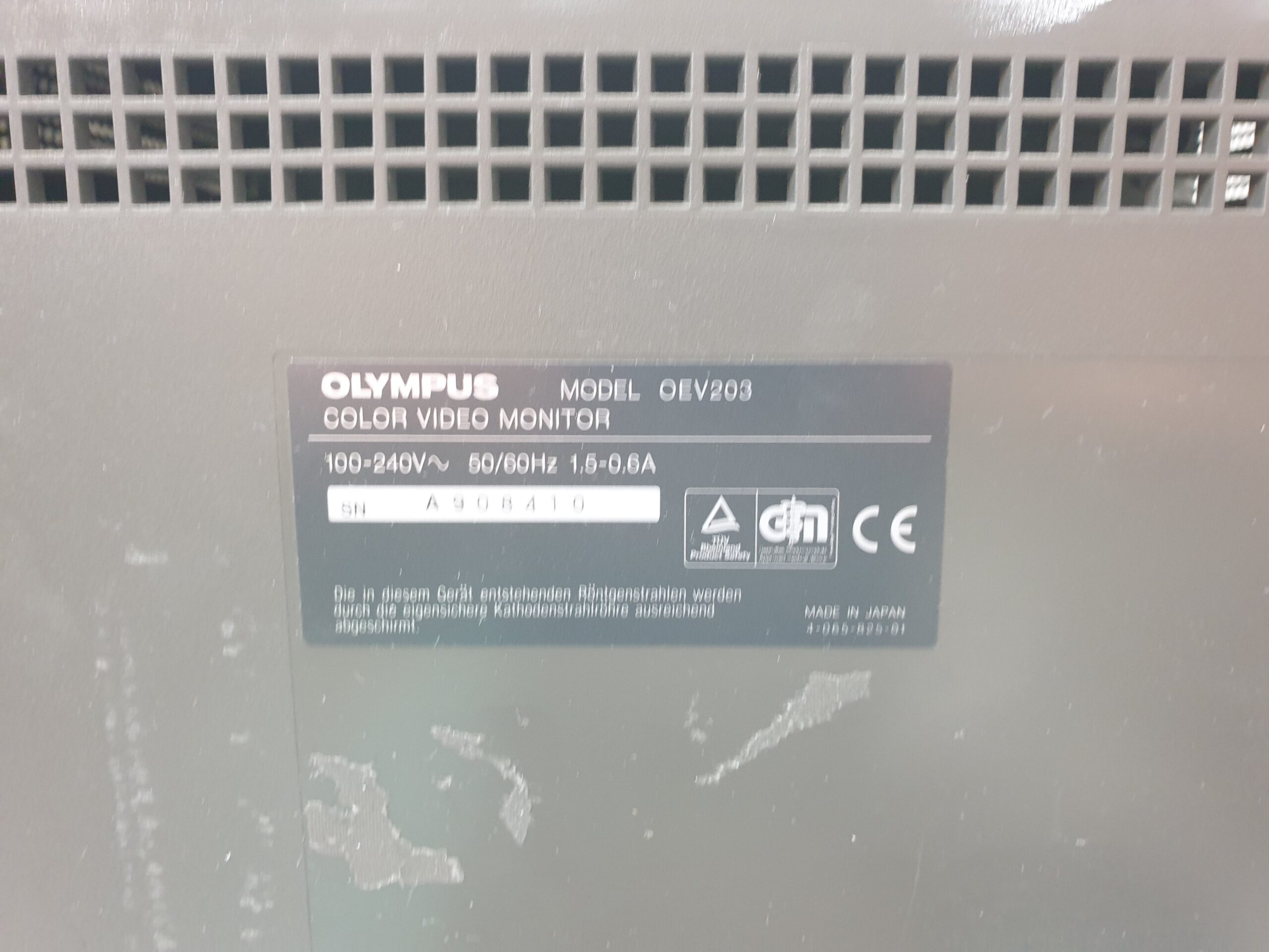 Olympus OEV203 OEV 203 20″ Endoscopy Monitor thumbnail 8