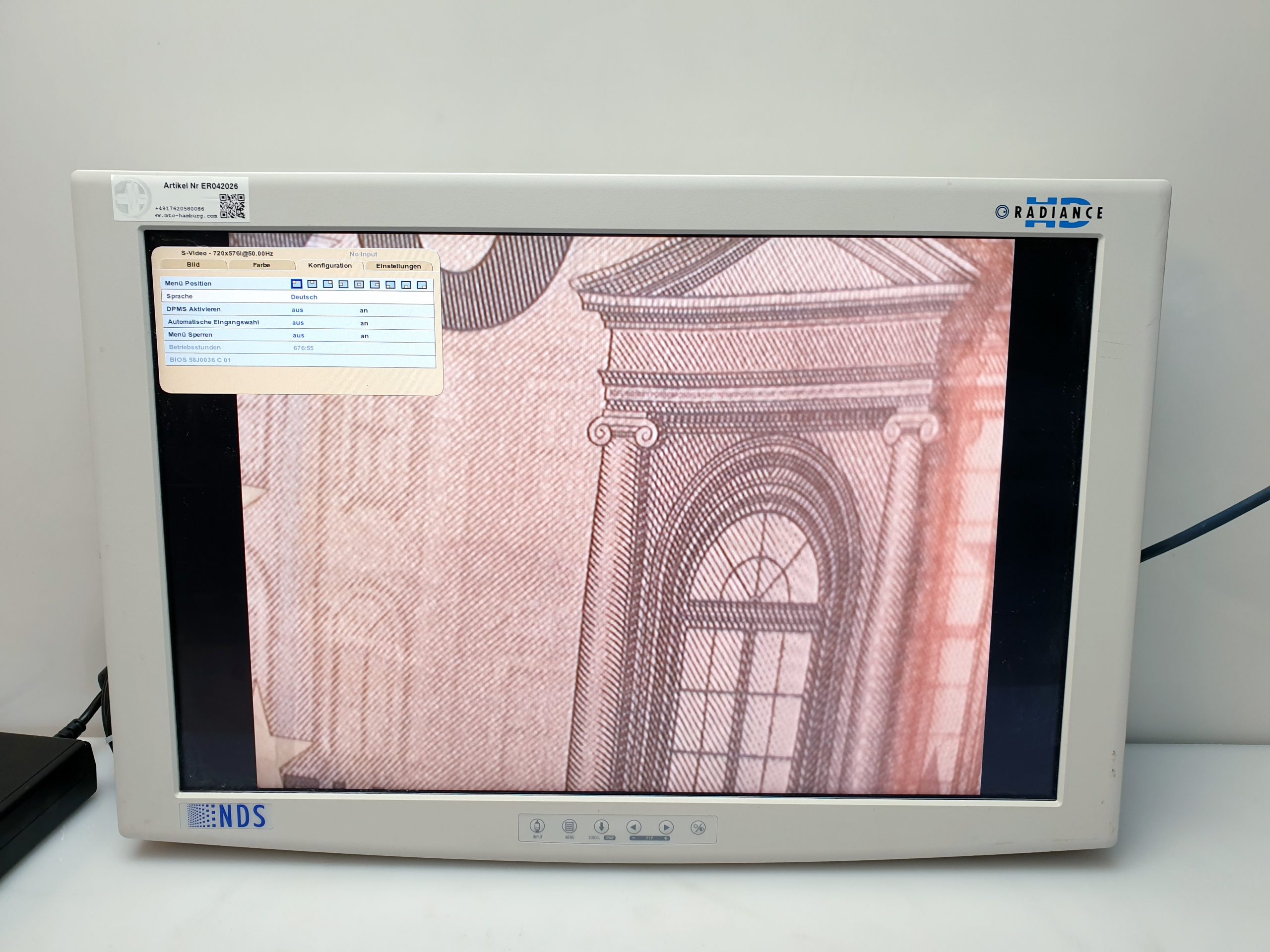 NDS SC-WU24-A1511 Full HD Monitor für die Endoskopie thumbnail 29