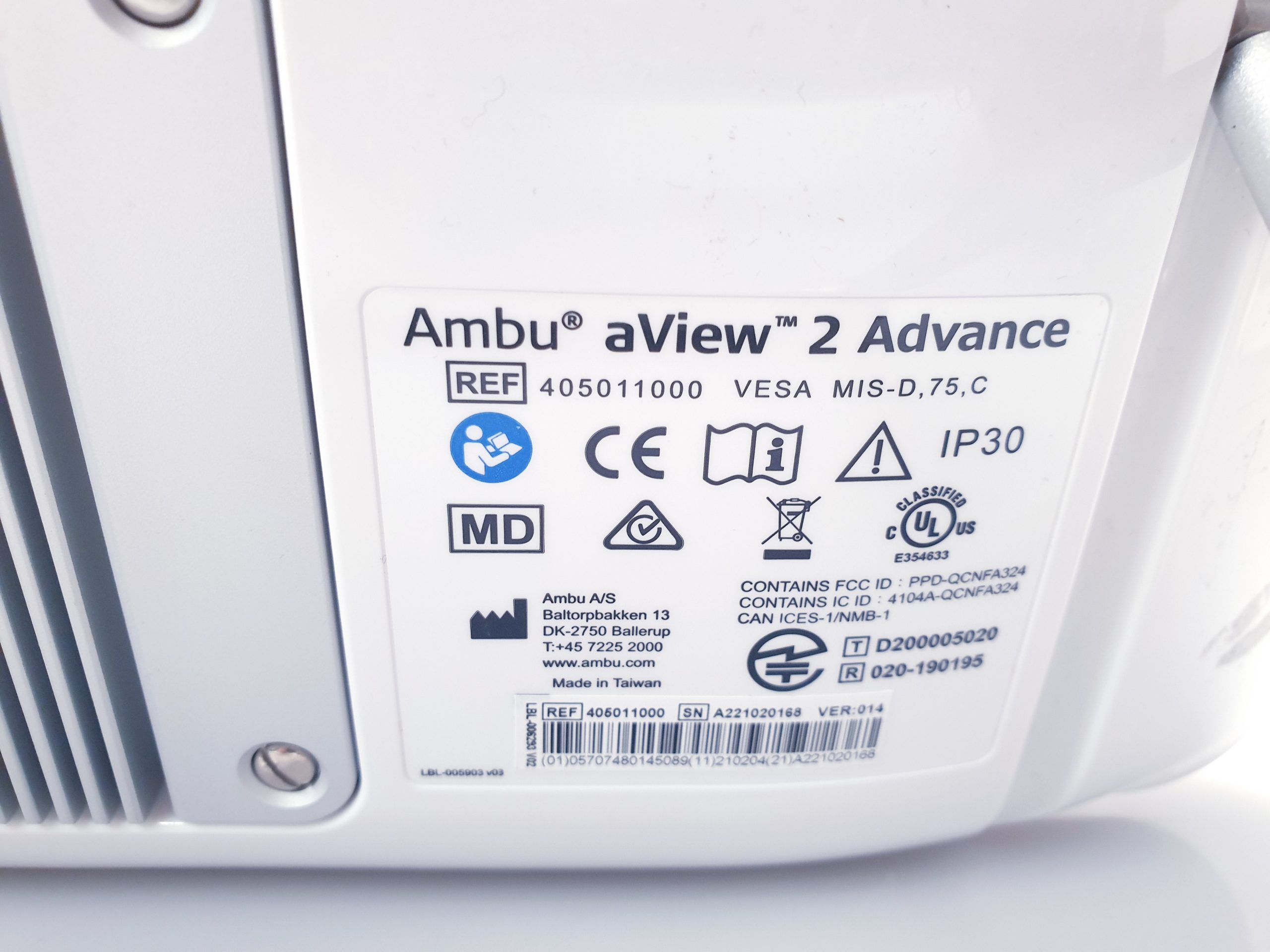AMBU aView 2 Advance Endoscopy Display Monitor thumbnail 10