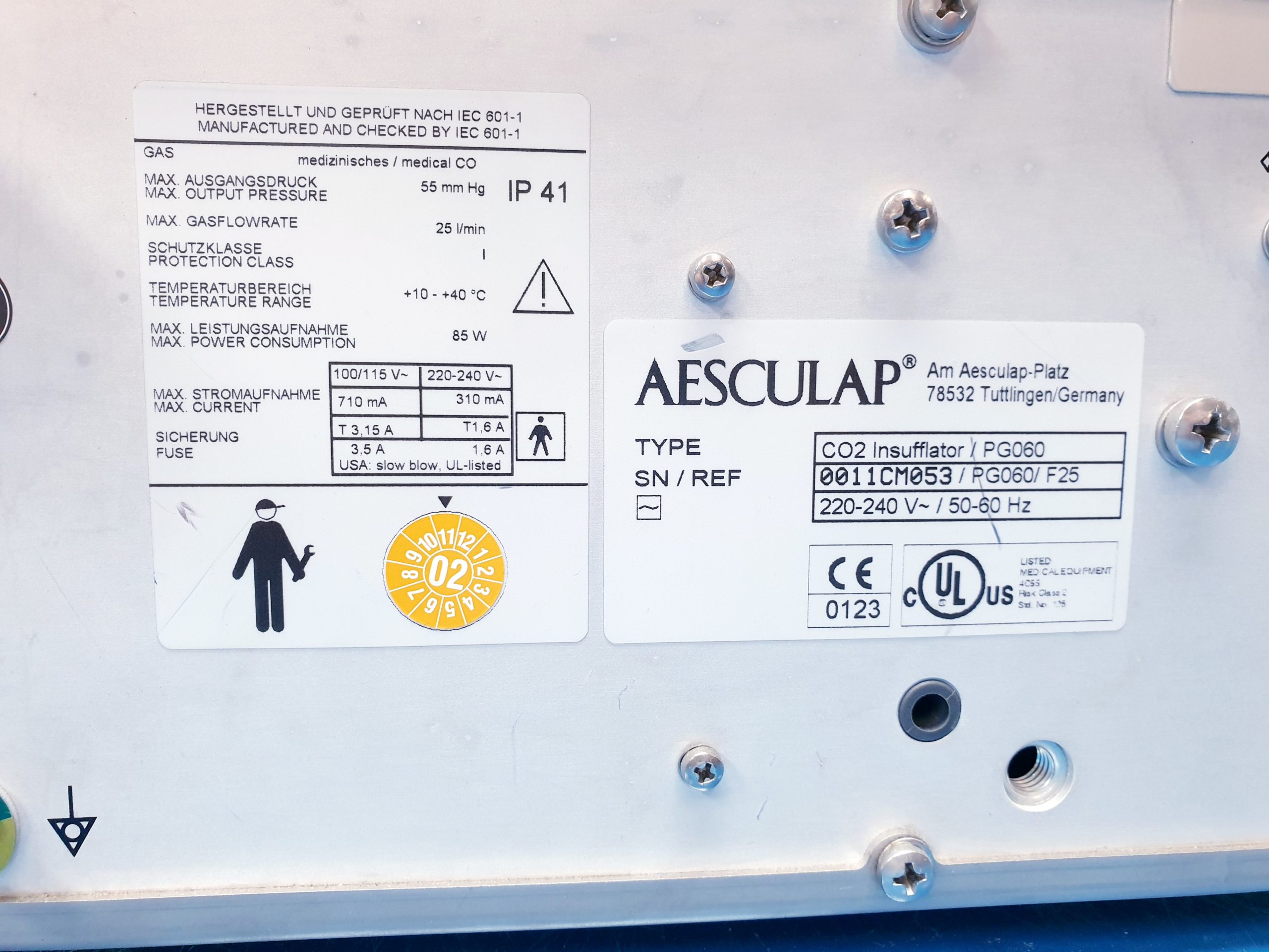 Aesculap Flow 25-pg060 Insufflator thumbnail 10