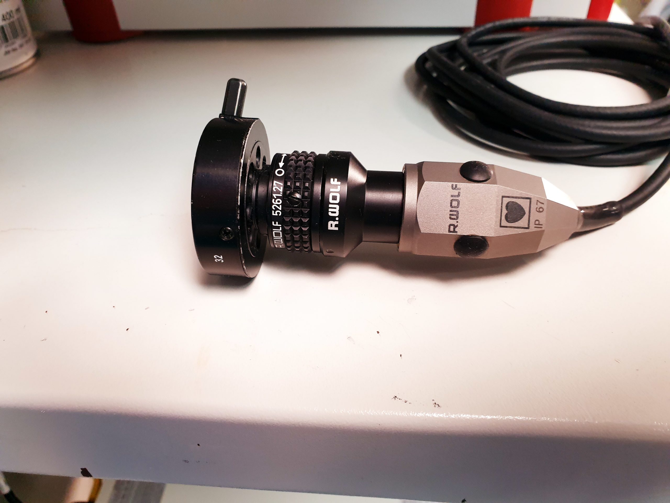 Richard Wolf 5502 1CCD + 2232 Lightsource + Sony Monitor – Laparaskopie Turm thumbnail 9