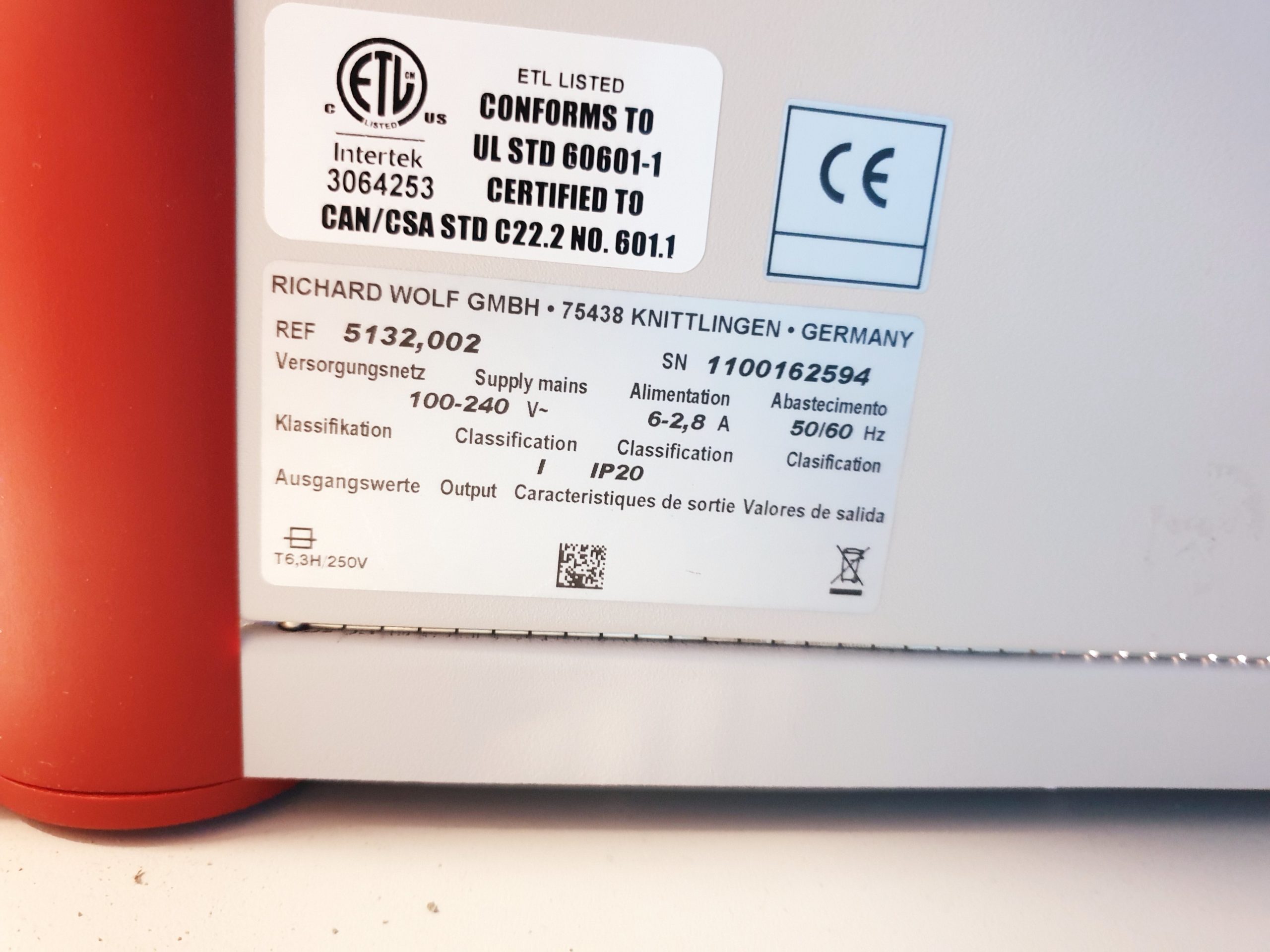 Richard Wolf 5502 1CCD + 2232 Lightsource + Sony Monitor – Laparaskopie Turm thumbnail 17
