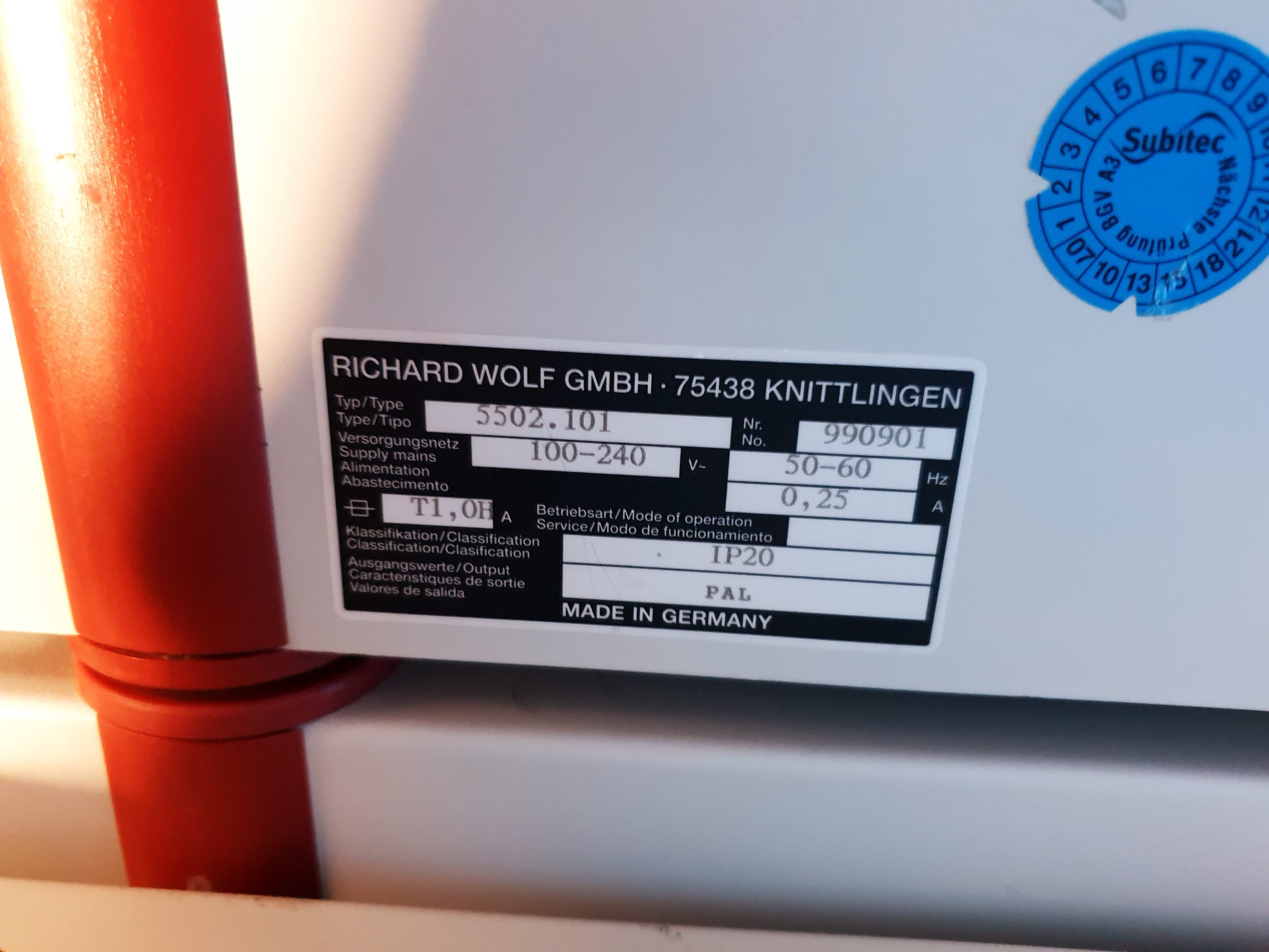 Richard Wolf 5502 1CCD + 2232 Lightsource + Sony Monitor – Laparaskopie Turm thumbnail 19