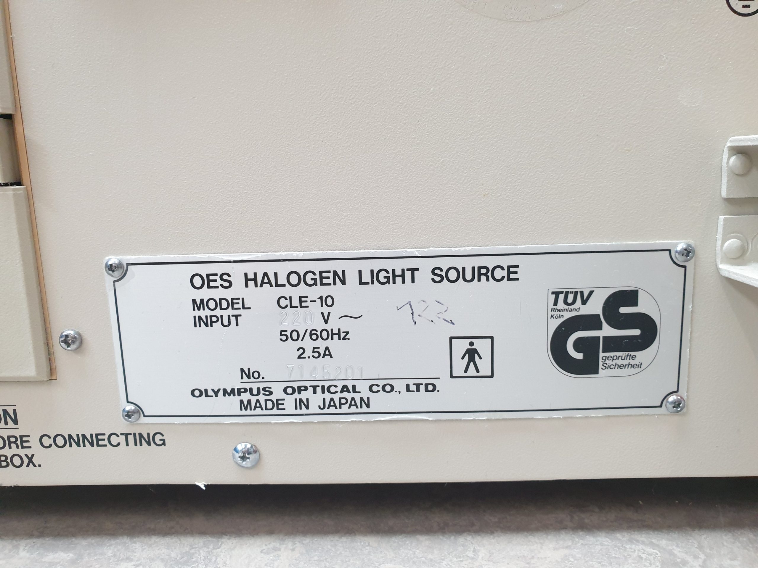 Olympus CLE-10 Lichtquelle Light Source thumbnail 4