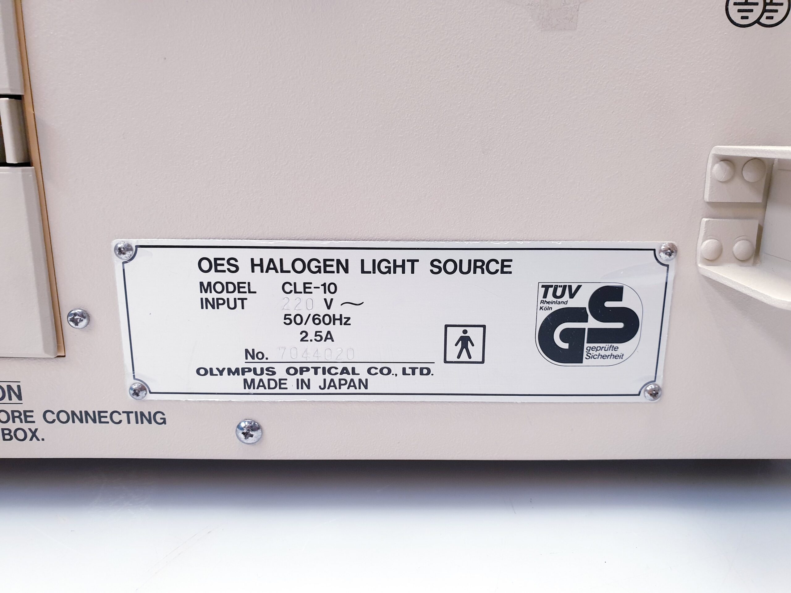 Olympus CLE-10 Lichtquelle Light Source thumbnail 8