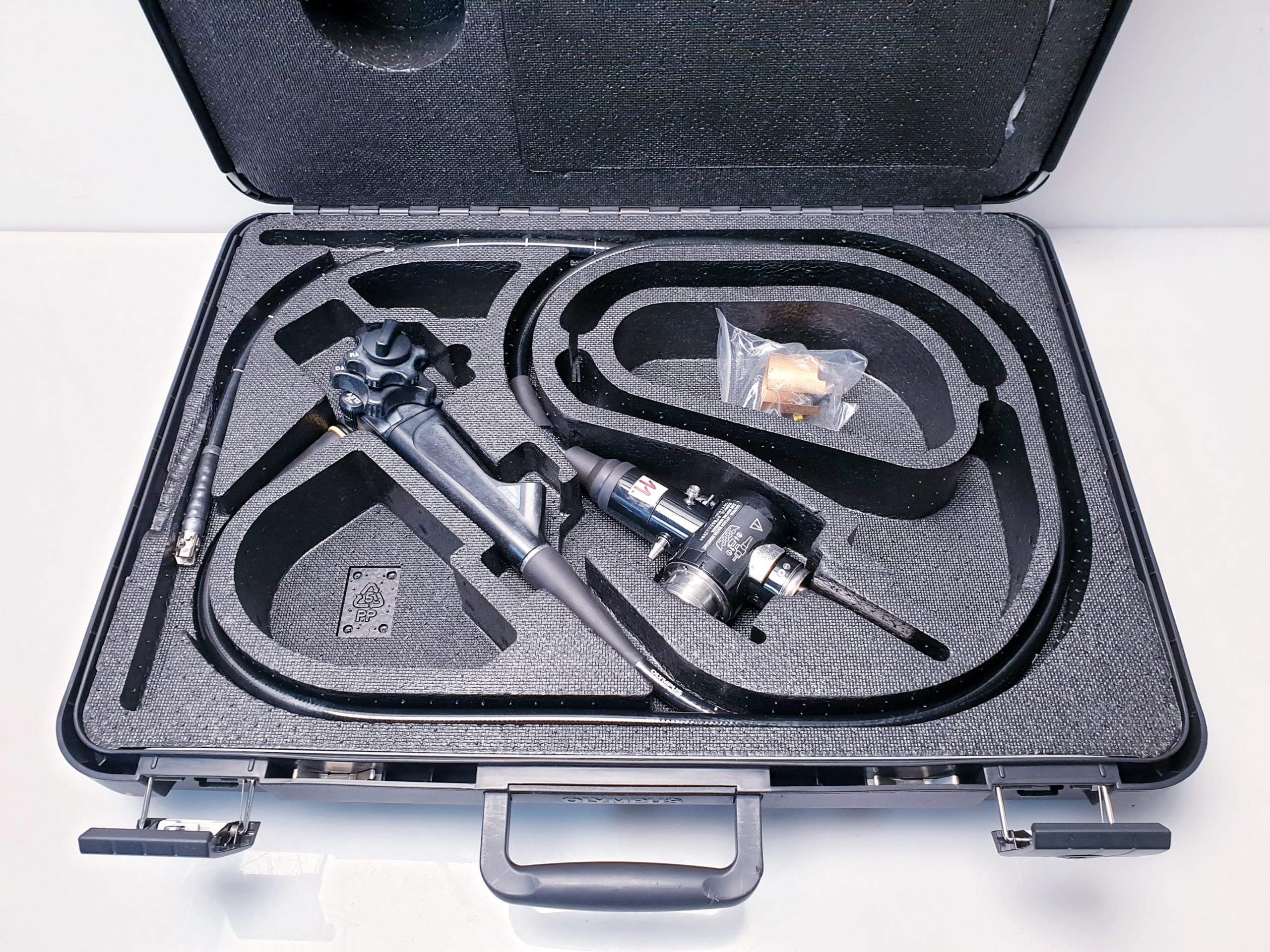 Olympus TJF Q 180 V TJF-Q180V Video Duodenoscope – Videoduodenoscope, – DEFEKT thumbnail 2