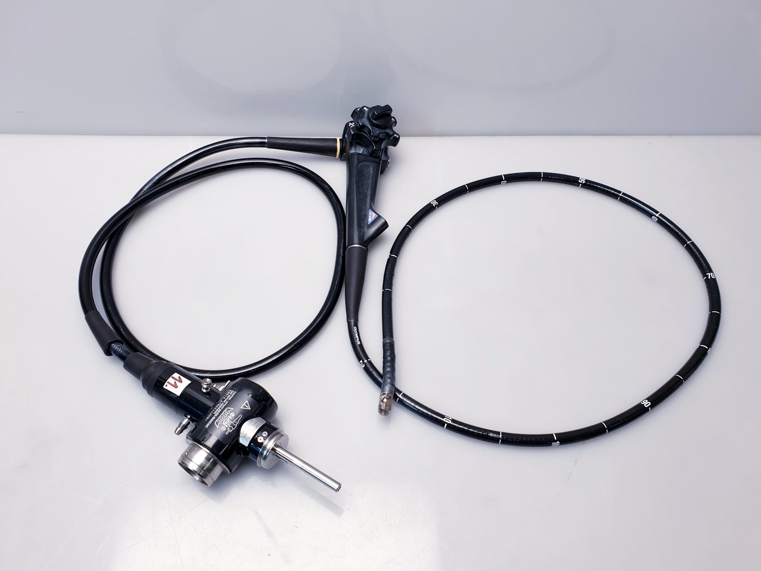 Olympus TJF Q 180 V TJF-Q180V Video Duodenoscope – Videoduodenoscope, – DEFEKT thumbnail 4