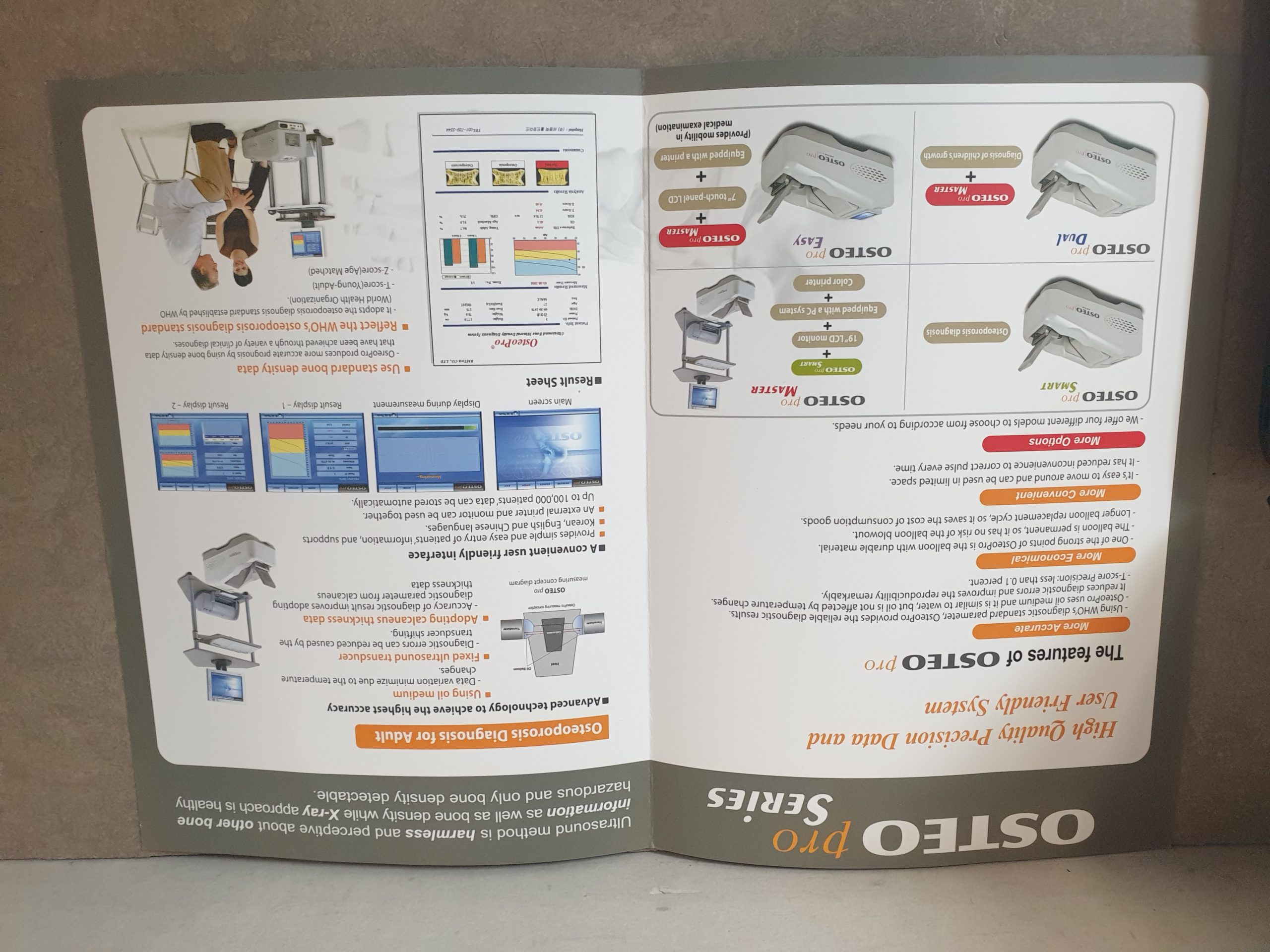 OSTEOPRO Osteo Pro Ultrasound Bone Densitometer Ultraschall-Knochendichtemesser thumbnail 3