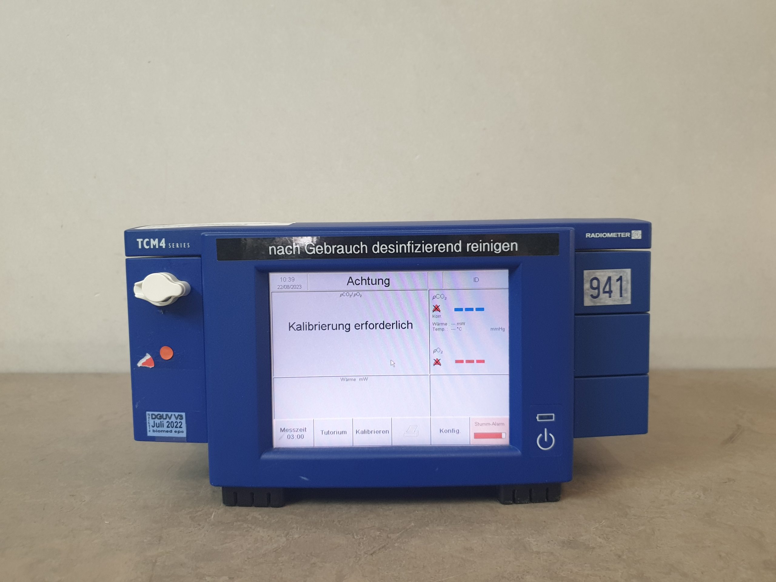 Radiometer TCM4 TCM 4 CO2-Monitor — image 1 of 5