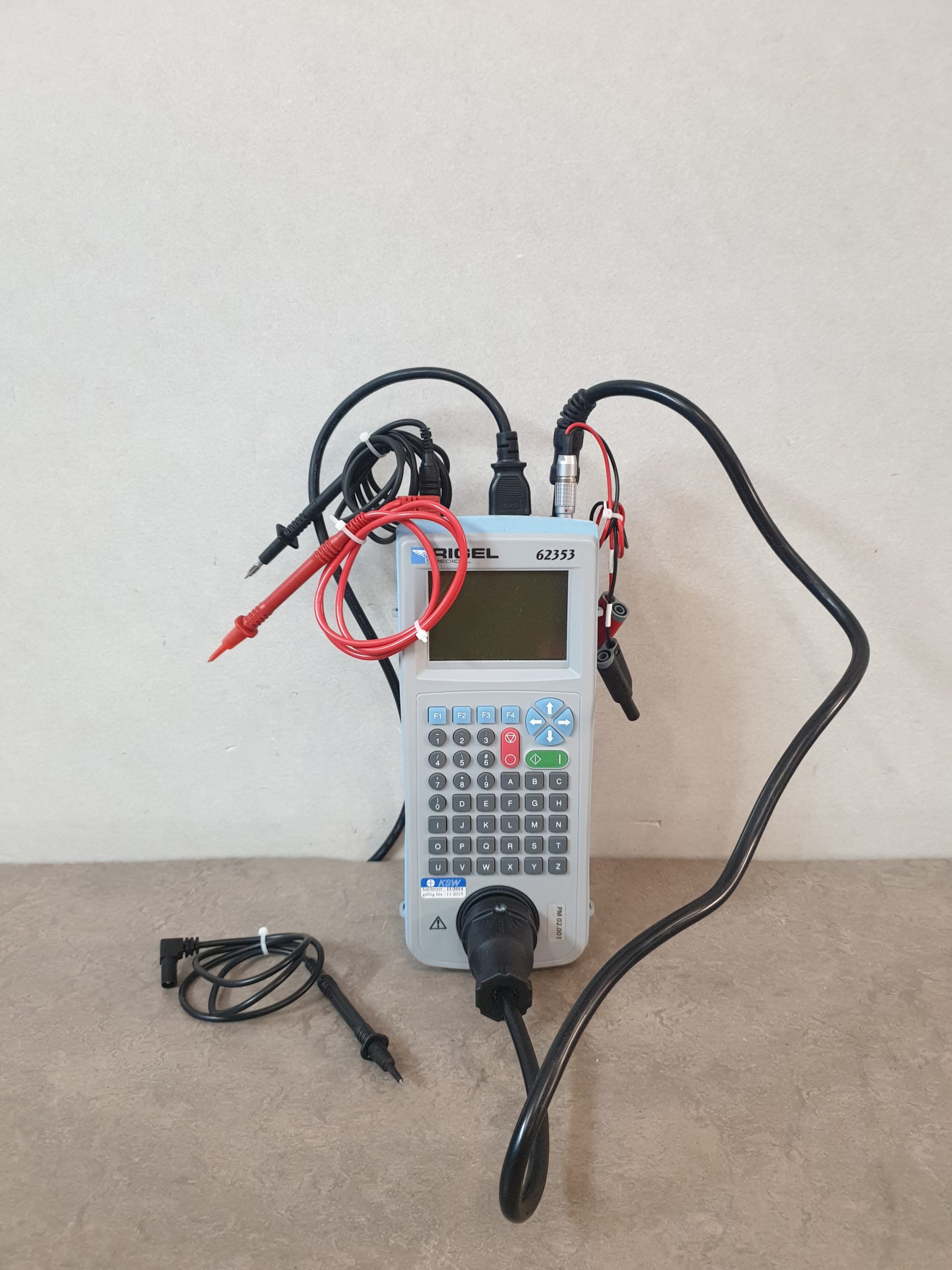 Seaward Rigel 62353 elektrische Sicherheitsanalysator Medical Electrical Safety Analyser Testing thumbnail 2