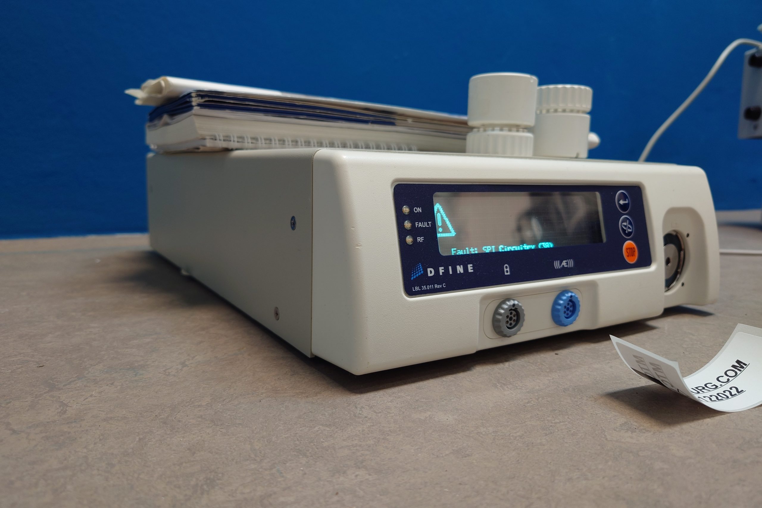 DFINE LBL 35.011 Rev. C Controller Control Unit — image 1 of 5