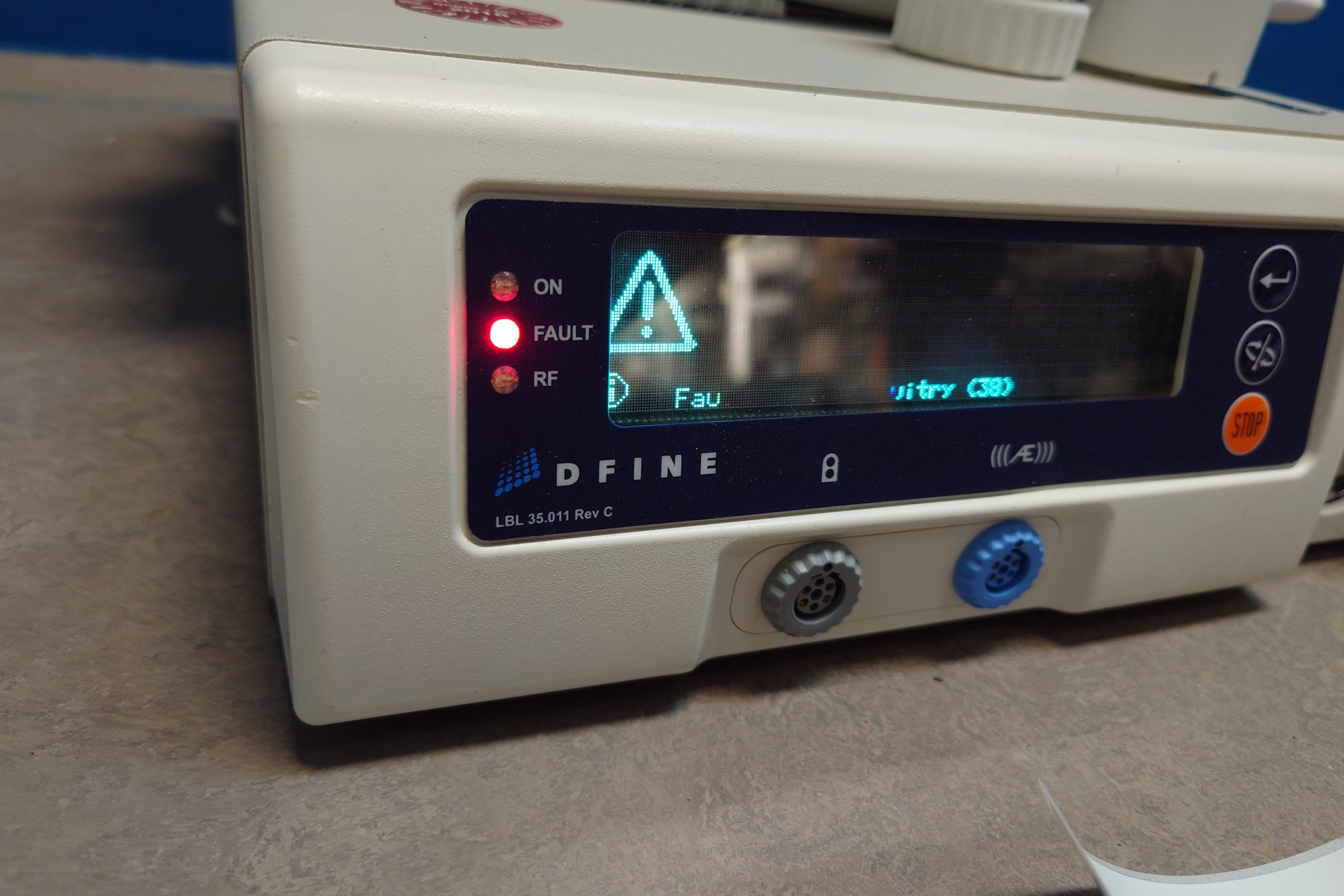 DFINE LBL 35.011 Rev. C Controller Control Unit thumbnail 2