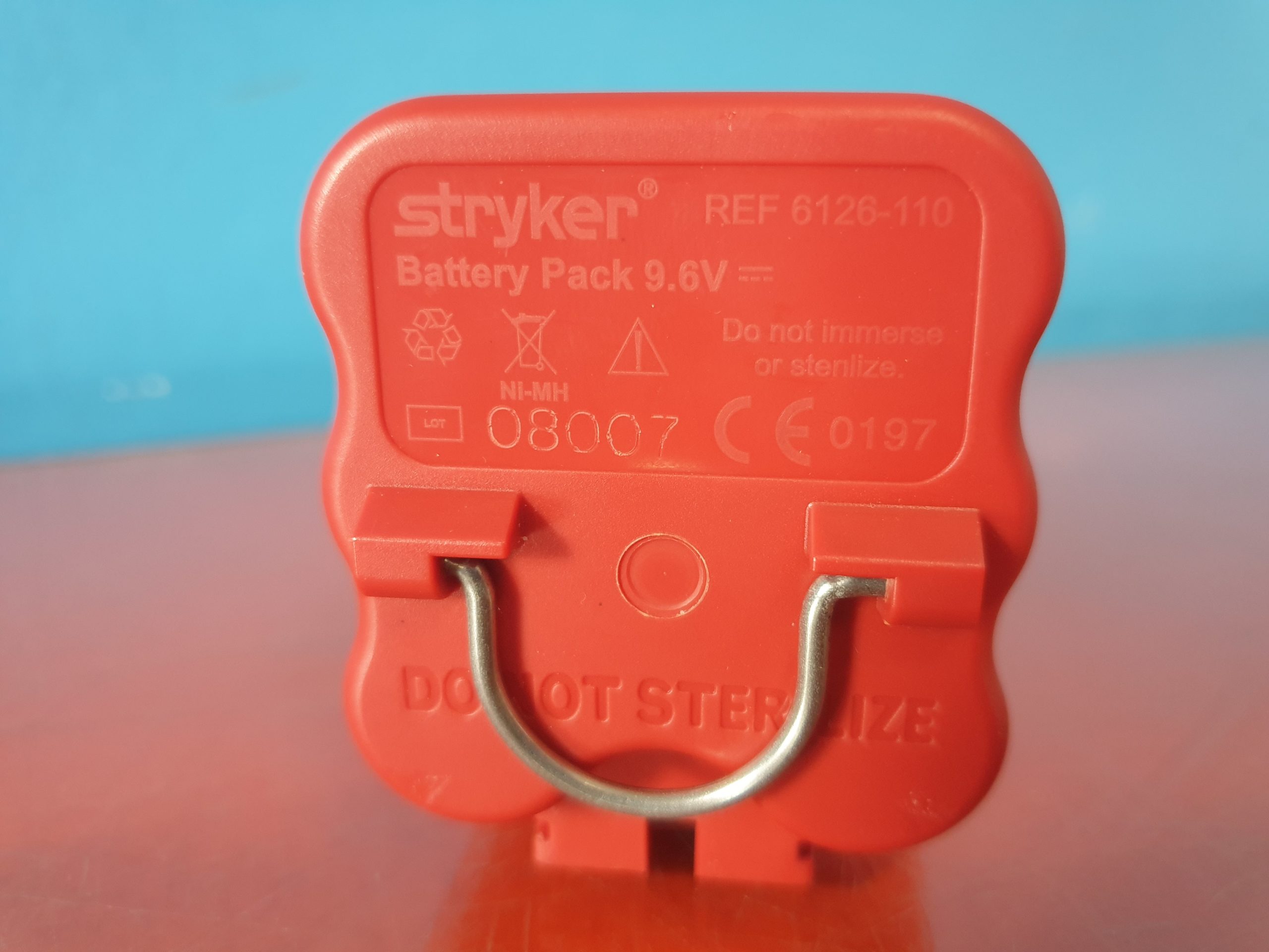 Stryker 6126-110 System 6 Battery 9.6V // AT102021-K // thumbnail 2