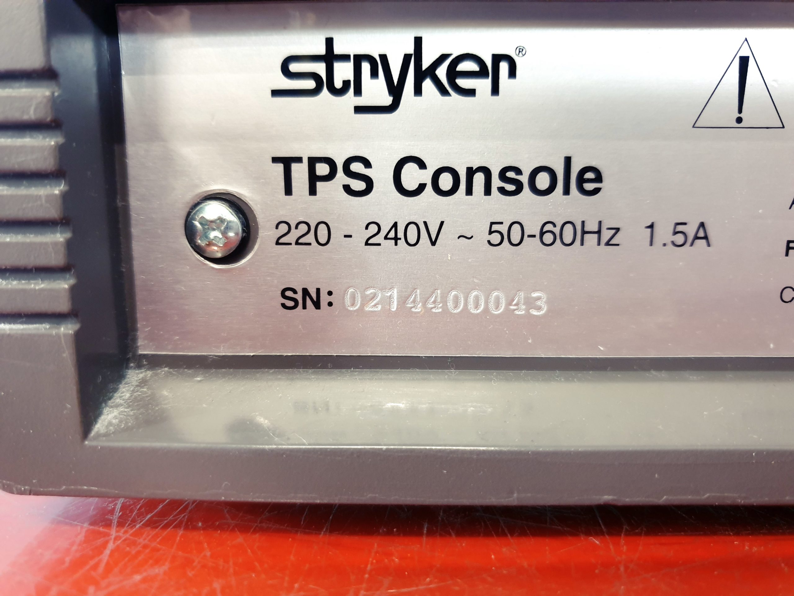 Stryker TPS Console 5100-2 v3.3 Konsole thumbnail 3
