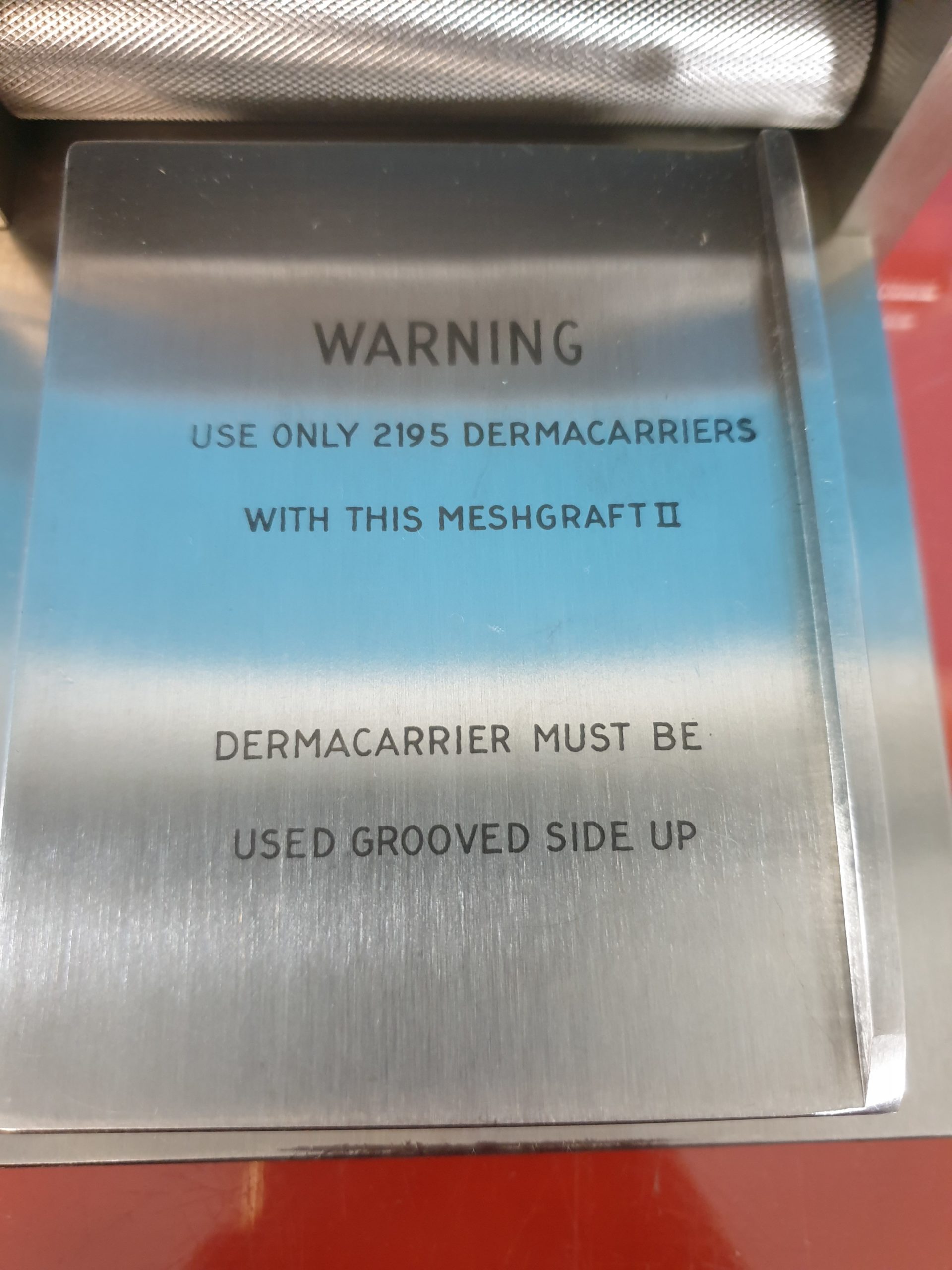 ZIMMER 2195-01 Meshgraft II Dermatome – Dermatom thumbnail 4