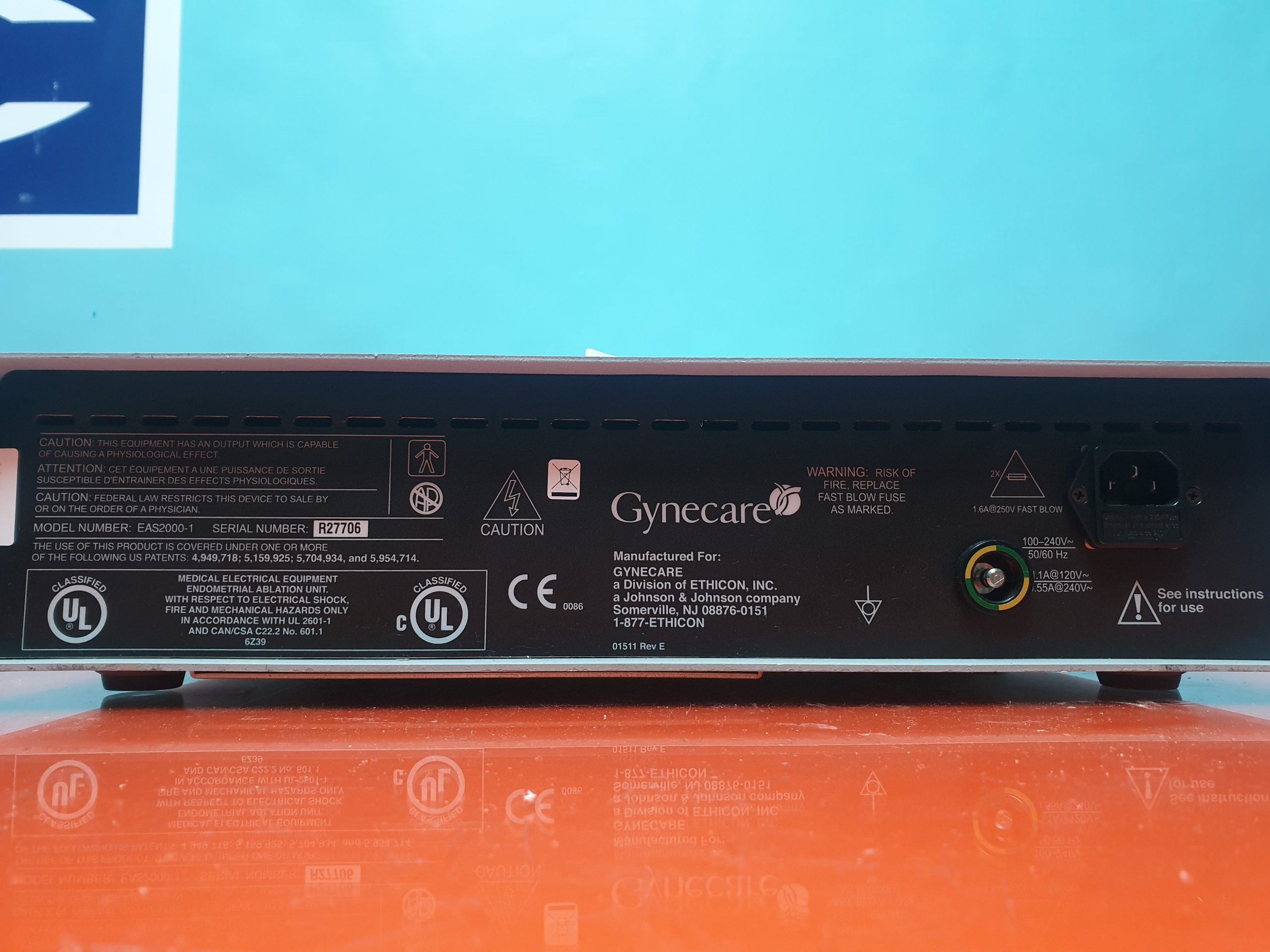 Ethicon Choice II Gynecare Thermagynecare i uterine ballon therapie konsole thumbnail 5