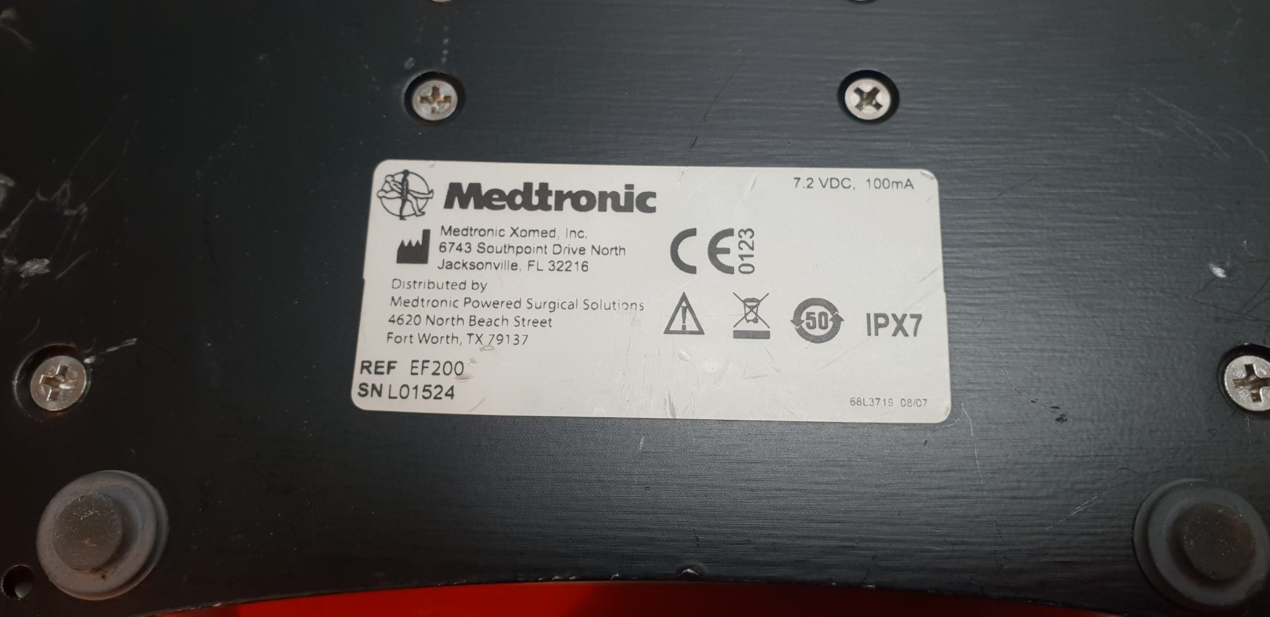MEDTRONIC XOMED Medtronic EF200 FootPedal thumbnail 4