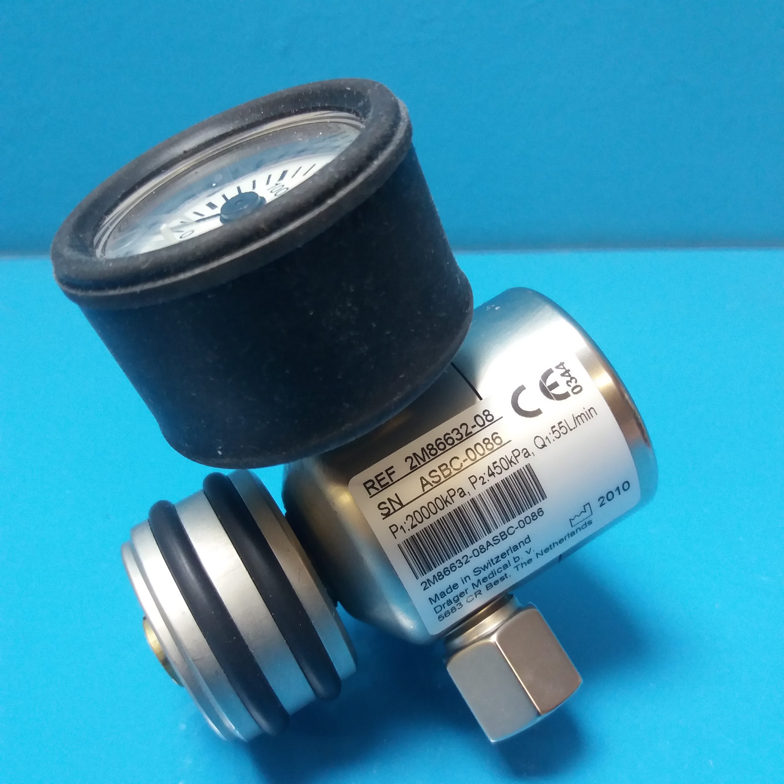 Dräger 2M86632 Druckregler — image 1 of 2