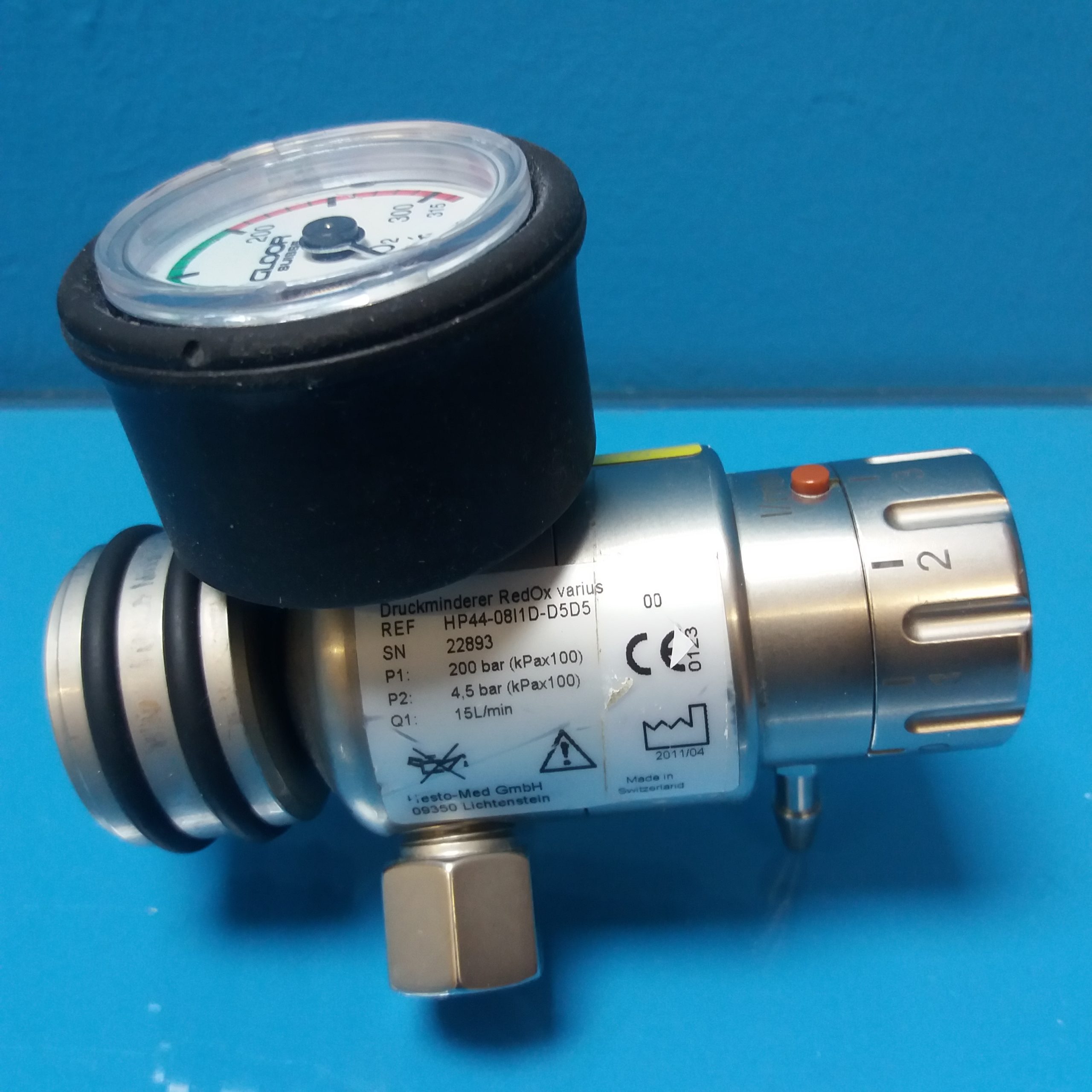 Hesto-Med RedOx varius Druckminderer // HP44-08 thumbnail 2