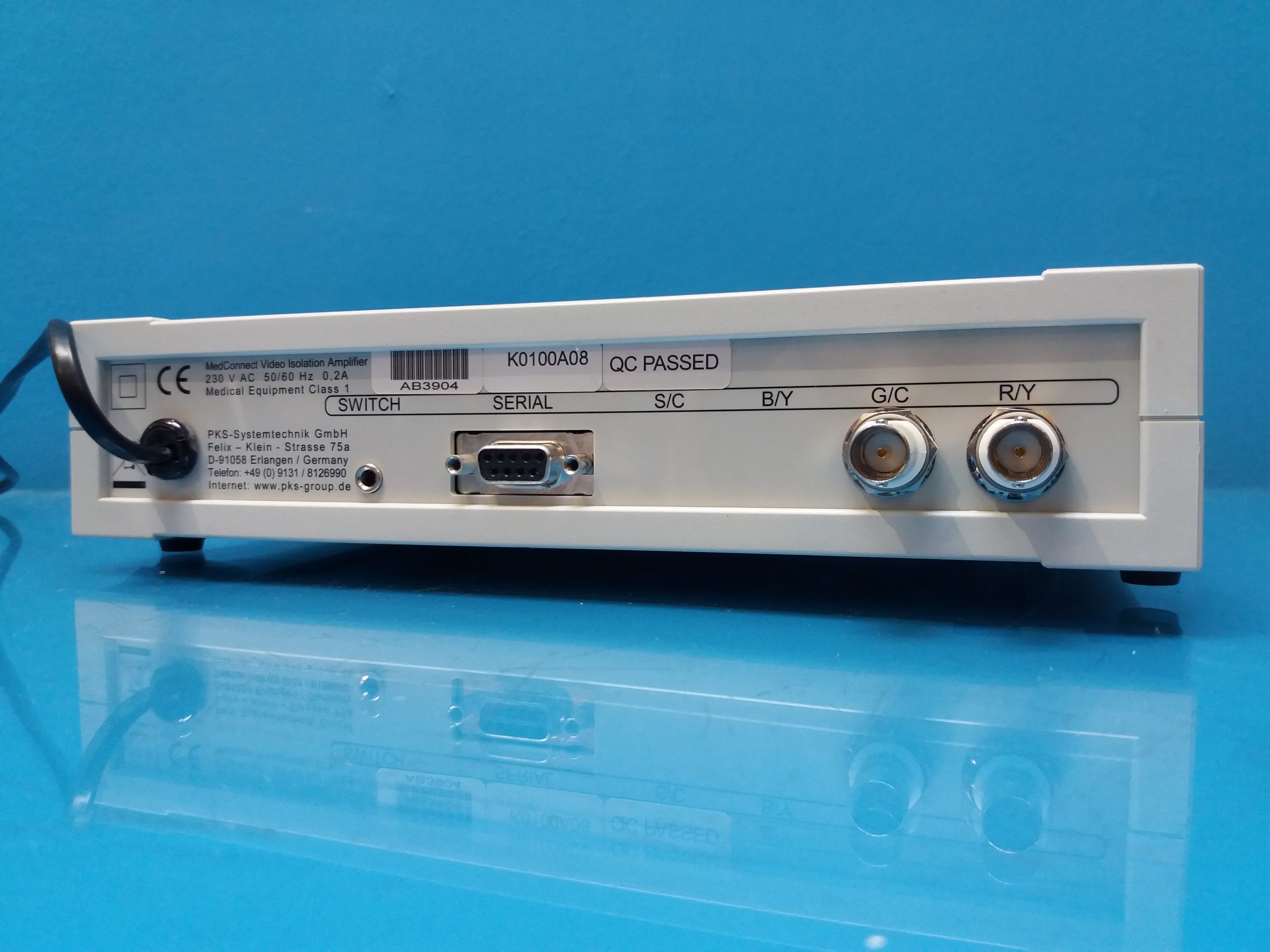 PKS MedConnect SVHS / S-Video / 2x FBAS oder Composite – Videotrennverstärker – thumbnail 2