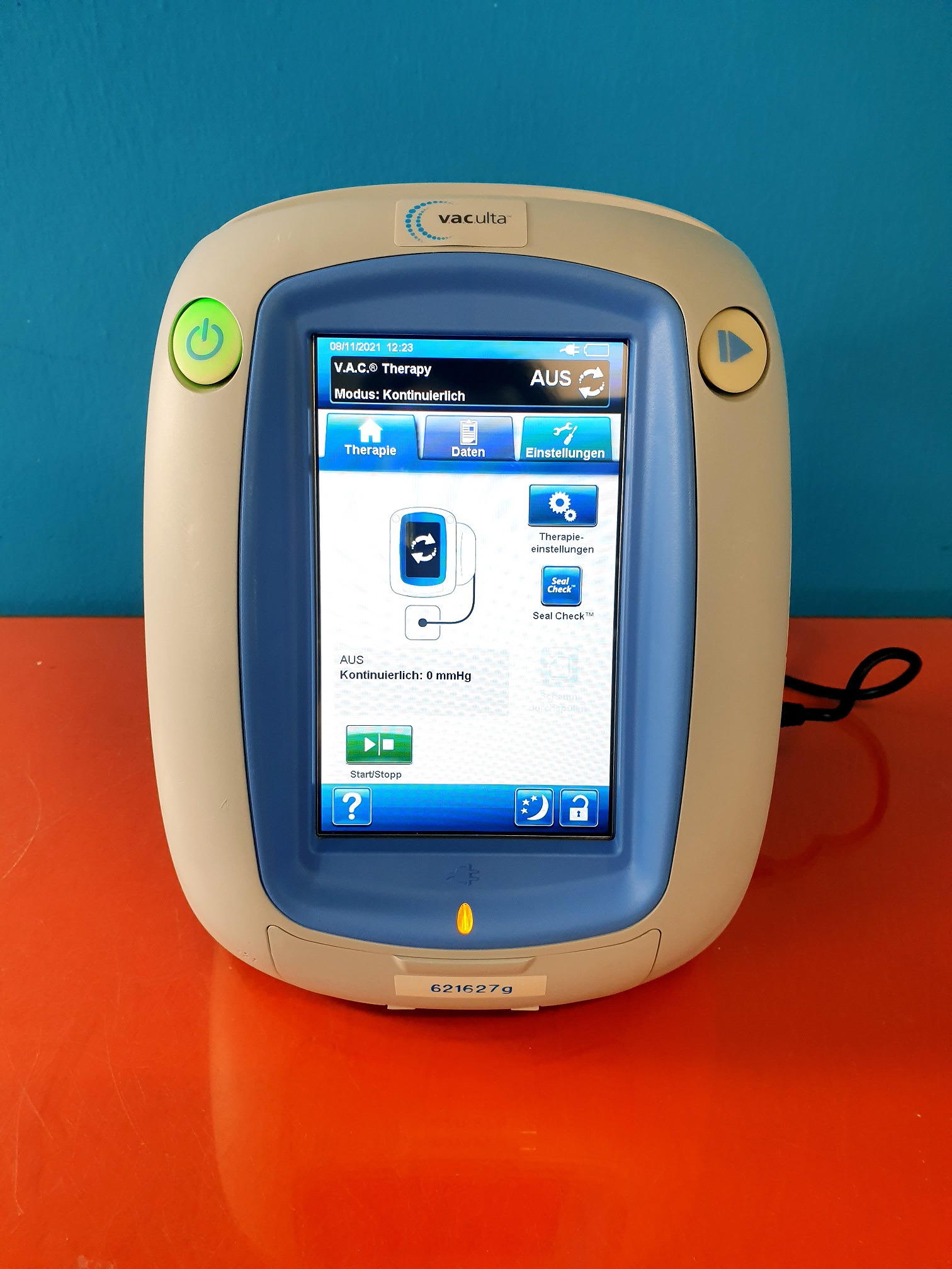 KCI VAC Ultra Veraflow Negative Pressure Wound Therapy System Unterdruck-Wundheilungssystem mit Netzteil thumbnail 2