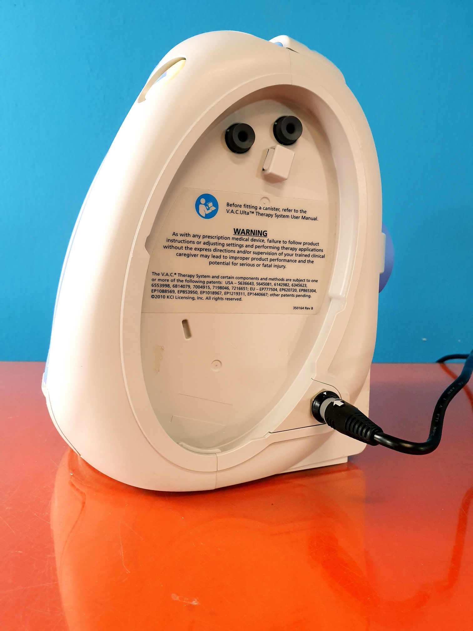 KCI VAC Ultra Veraflow Negative Pressure Wound Therapy System Unterdruck-Wundheilungssystem mit Netzteil thumbnail 4
