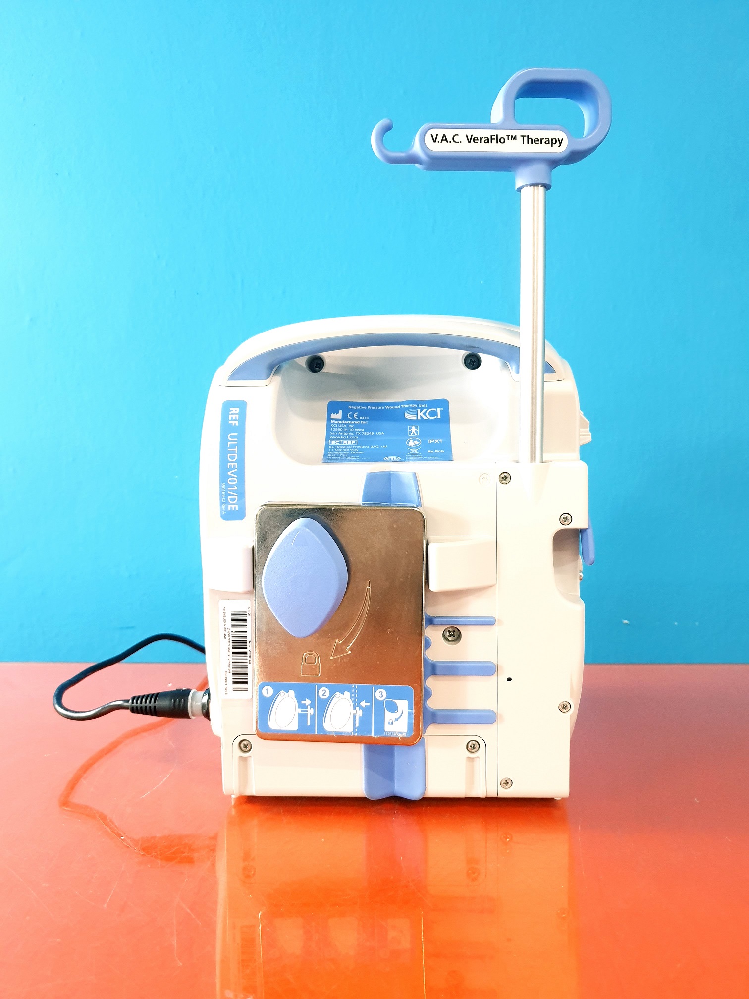 KCI VAC Ultra Veraflow Negative Pressure Wound Therapy System Unterdruck-Wundheilungssystem mit Netzteil thumbnail 5
