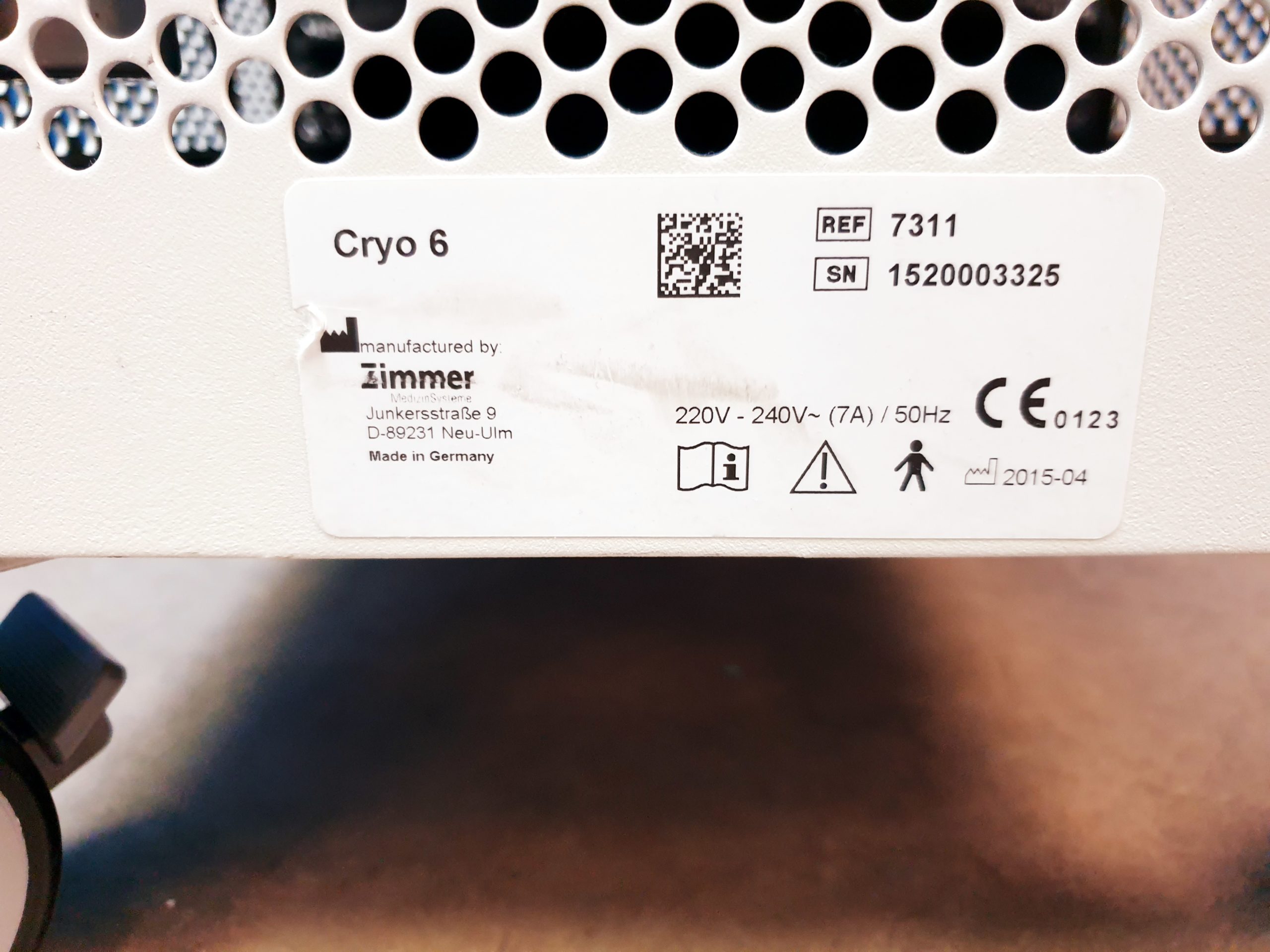 Zimmer Elektromedizin Gynosure Cryo 6 // Cryo6 Kaltlufttherapie thumbnail 8