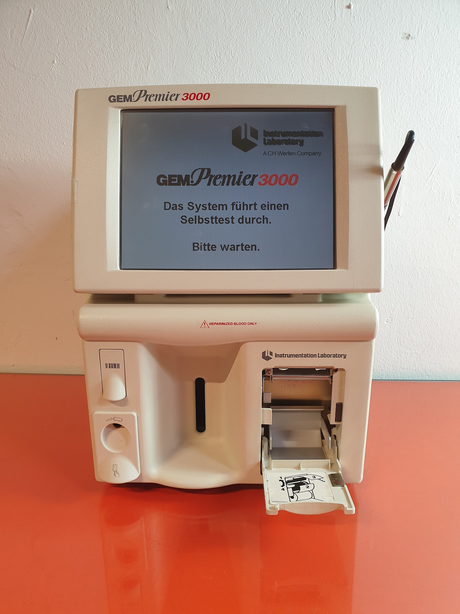 INSTRUMENTATION LABORATORY GEM Premier 3000 thumbnail 2