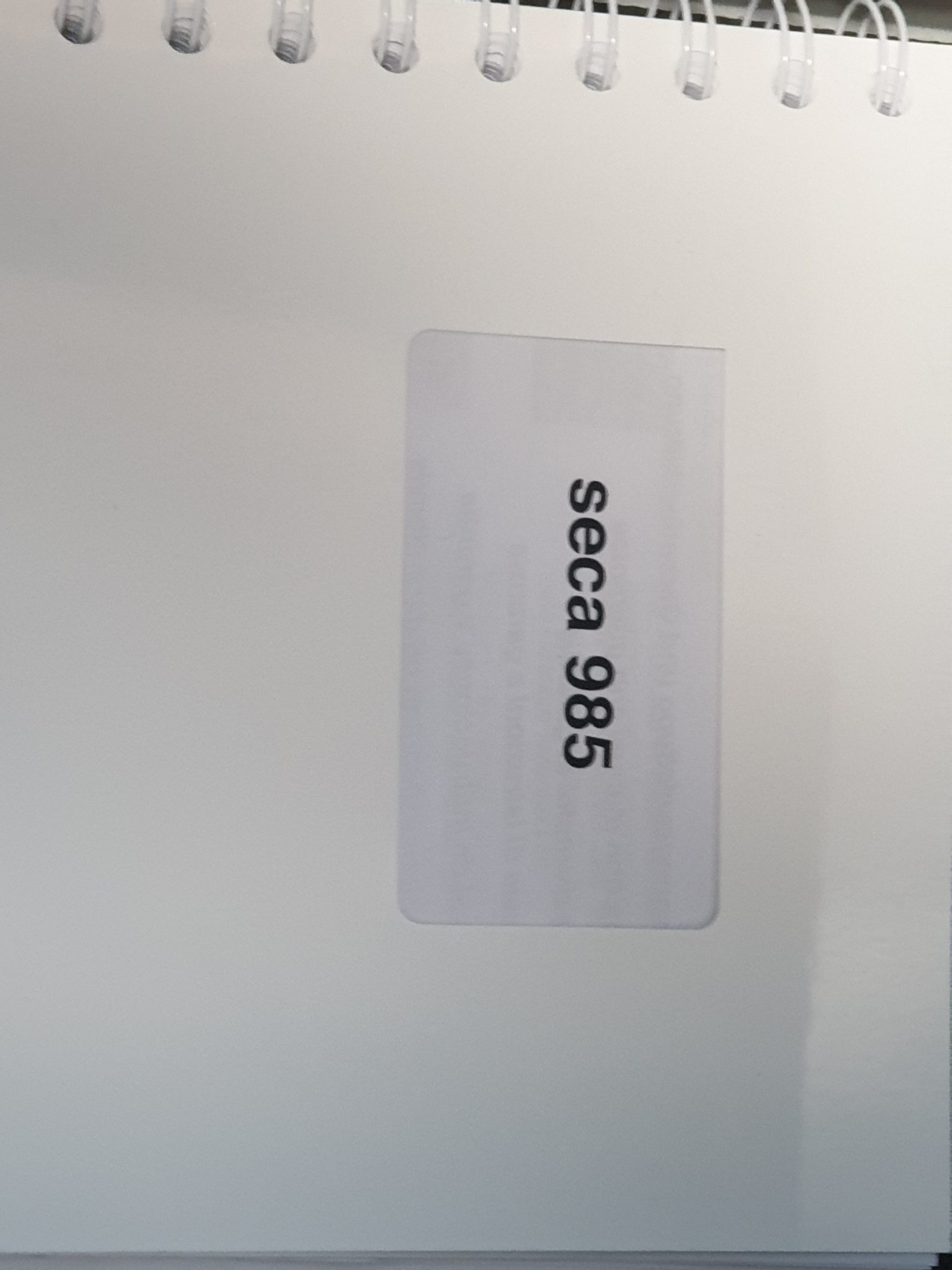 Seca 985 Bett- und Dialysewaage Bettwaage thumbnail 3