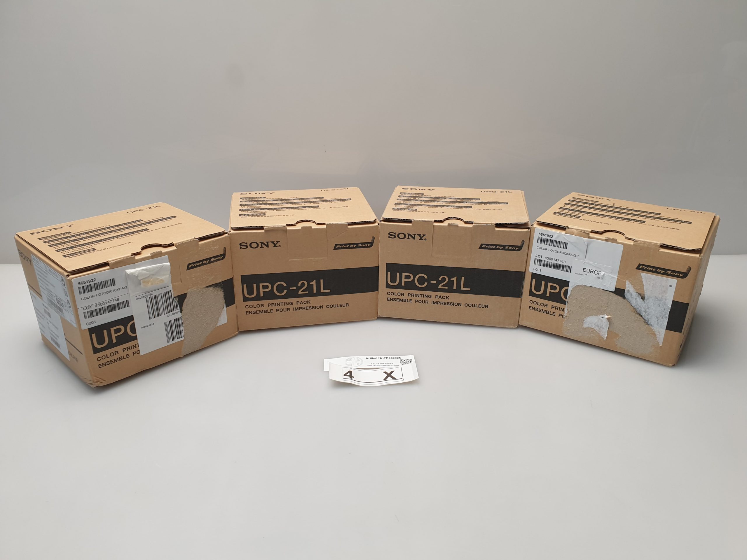 SONY UPC21L – Farbdruckpaket Color Printing-Pack thumbnail 2