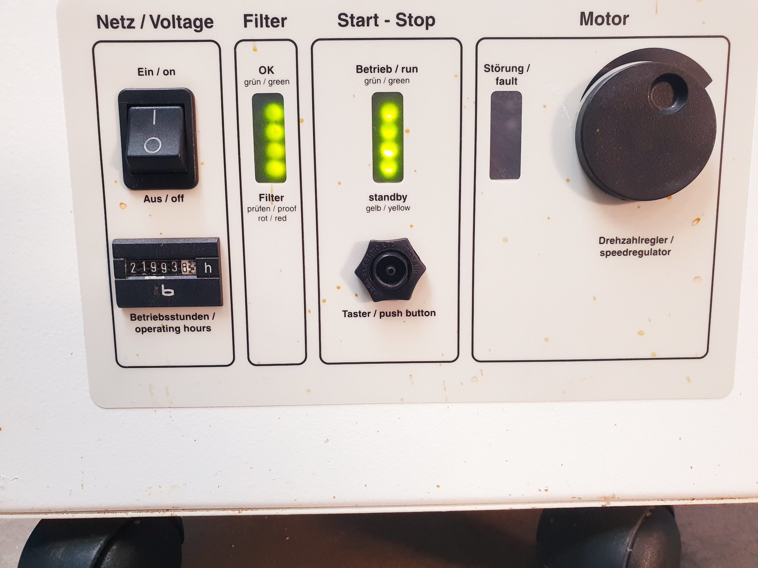 TBH LN100D // LN 100 D Filter – Filteranlage – Absauganlage — image 1 of 7