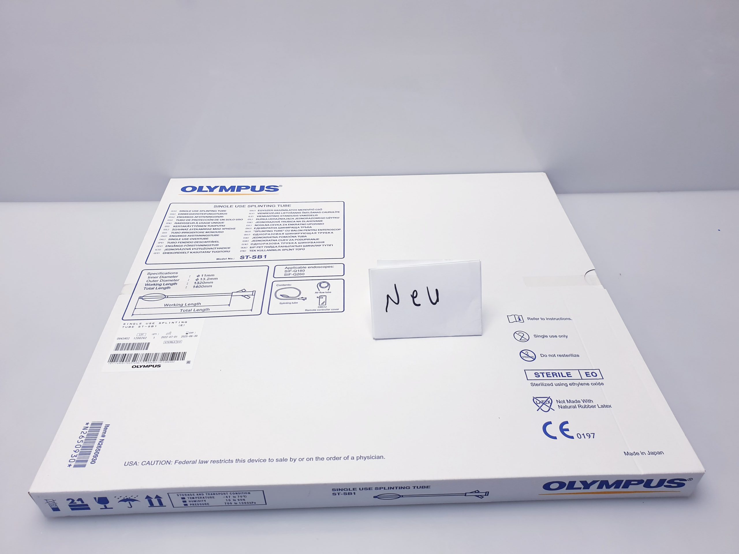 OLYMPUS ST-SB1 SINGLE USE SPLINTING TUBE thumbnail 8