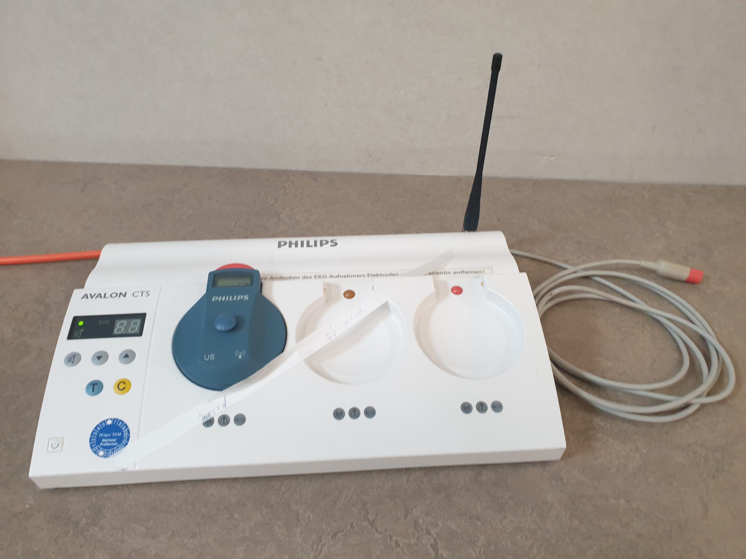 Philips Avalon CTS mit Ultraschall US Aufnehmer — image 1 of 6