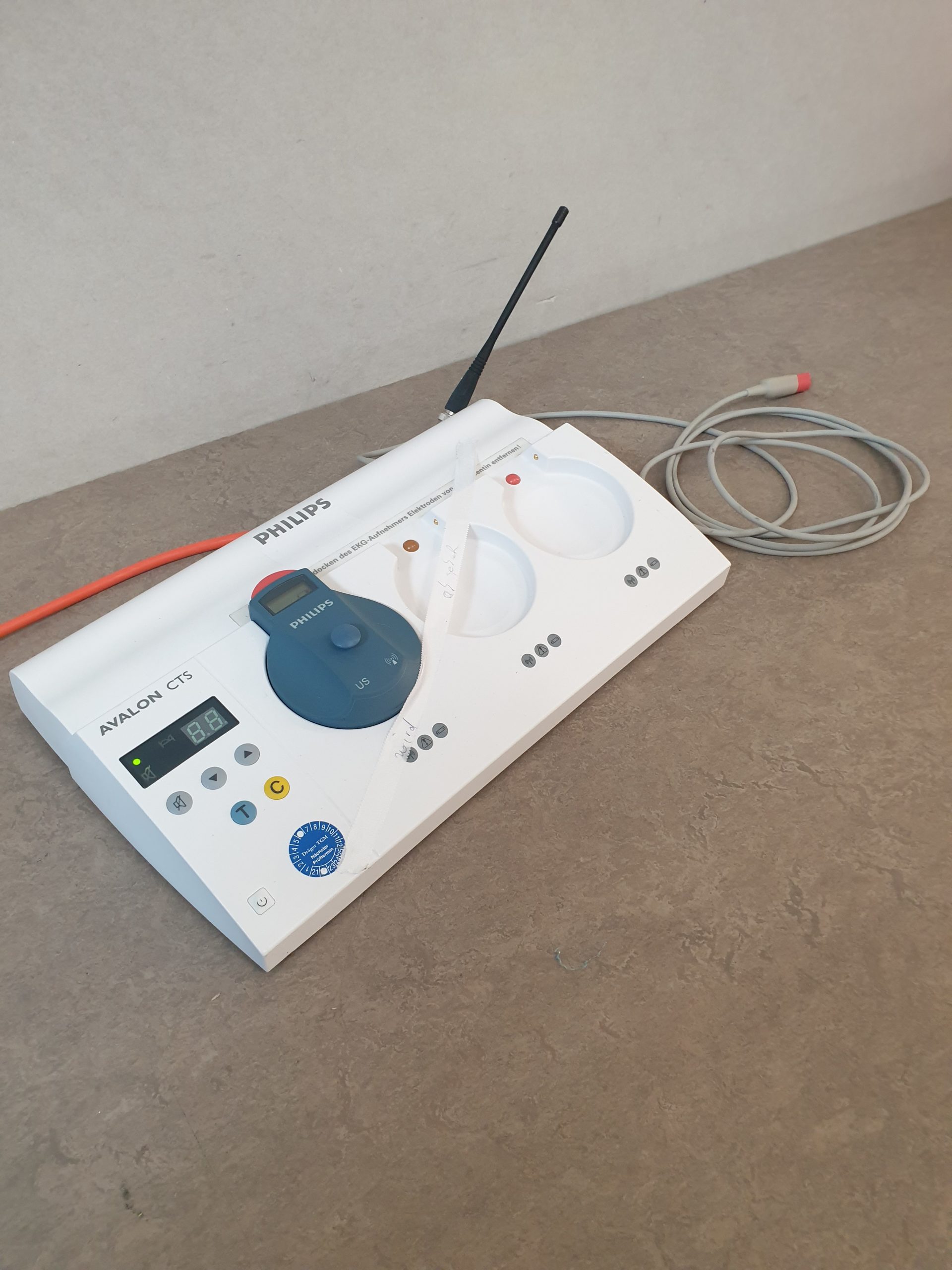 Philips Avalon CTS mit Ultraschall US Aufnehmer thumbnail 2