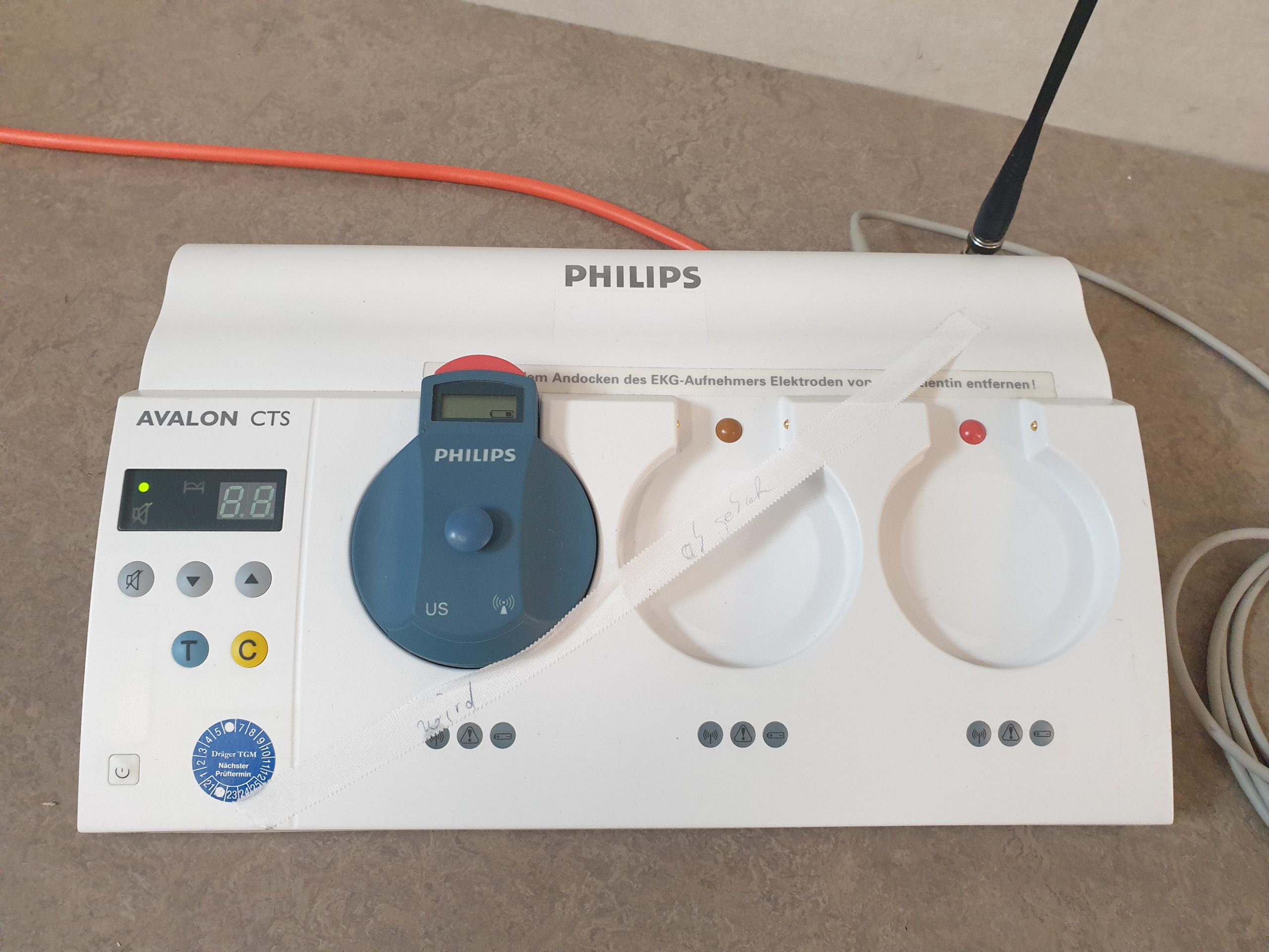 Philips Avalon CTS mit Ultraschall US Aufnehmer thumbnail 3
