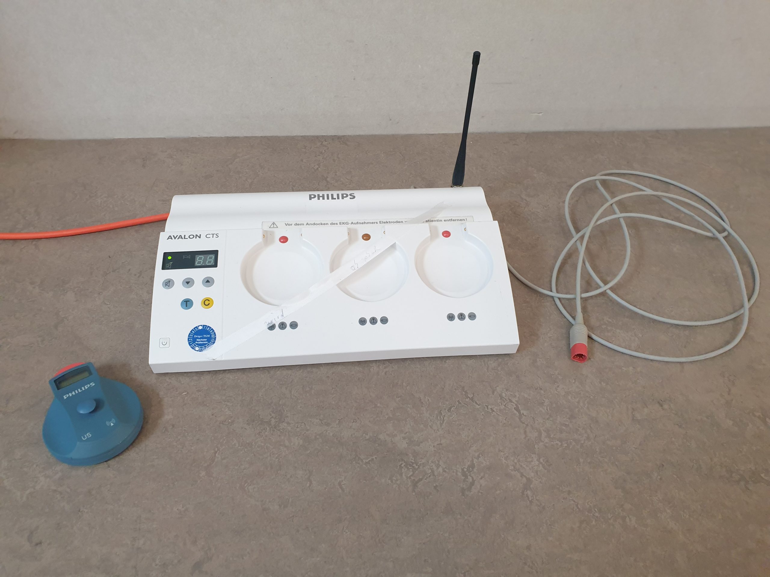 Philips Avalon CTS mit Ultraschall US Aufnehmer thumbnail 5
