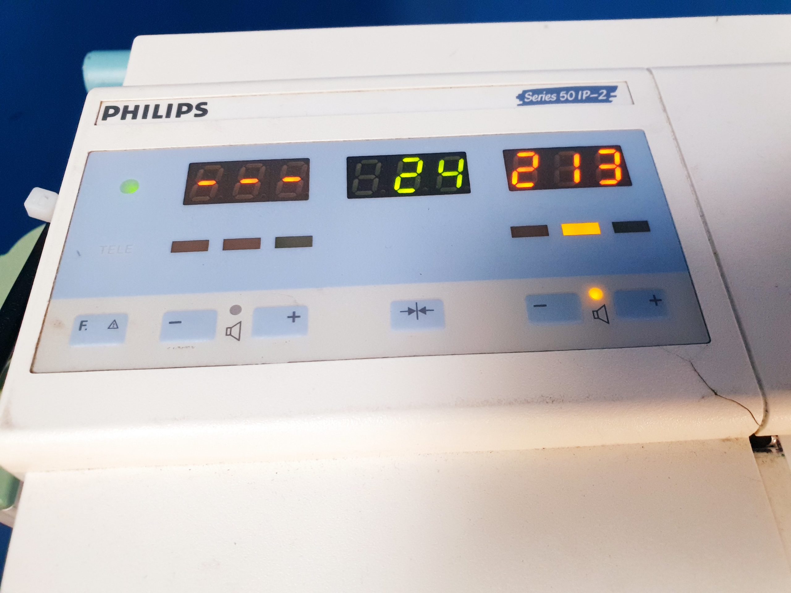 Hewlett Packard HP Series 50IP-2 // 50 IP 2 CTG Fetal Monitor + US and Toco Probe thumbnail 6