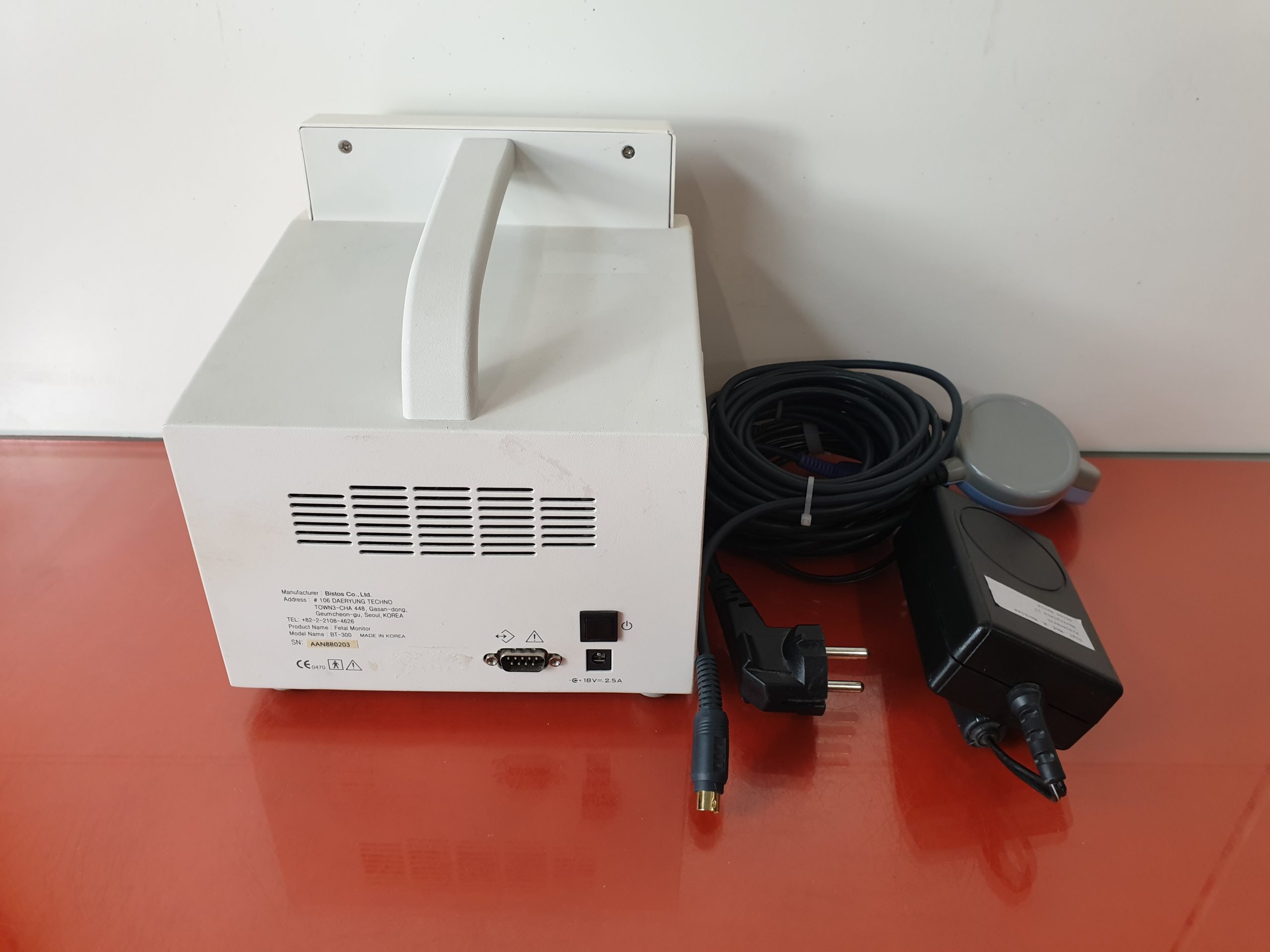 Bistos BT-300 // BT 300 Fetal Monitor mit Netzteil und Zubehör thumbnail 6