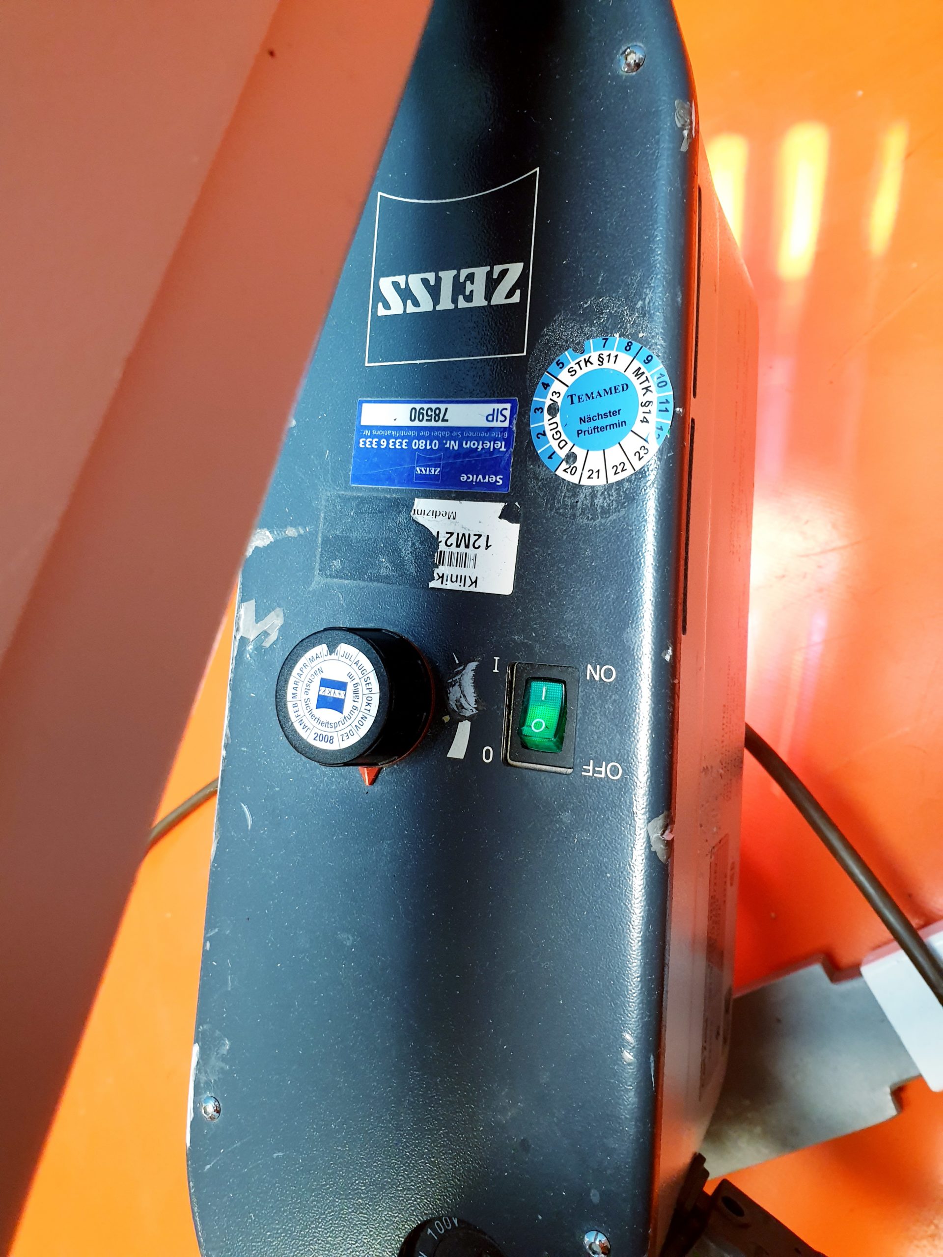 Carl Zeiss Kolposkop PLUS Colposcope // Kolposkop mit Stuhlhalterung thumbnail 2