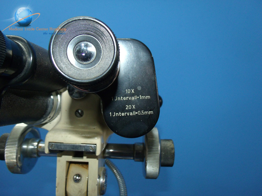 Möller Wedel Kolposkop nach Prof. Hinselmann mit Bodenstativ / Fahrbar — image 1 of 1