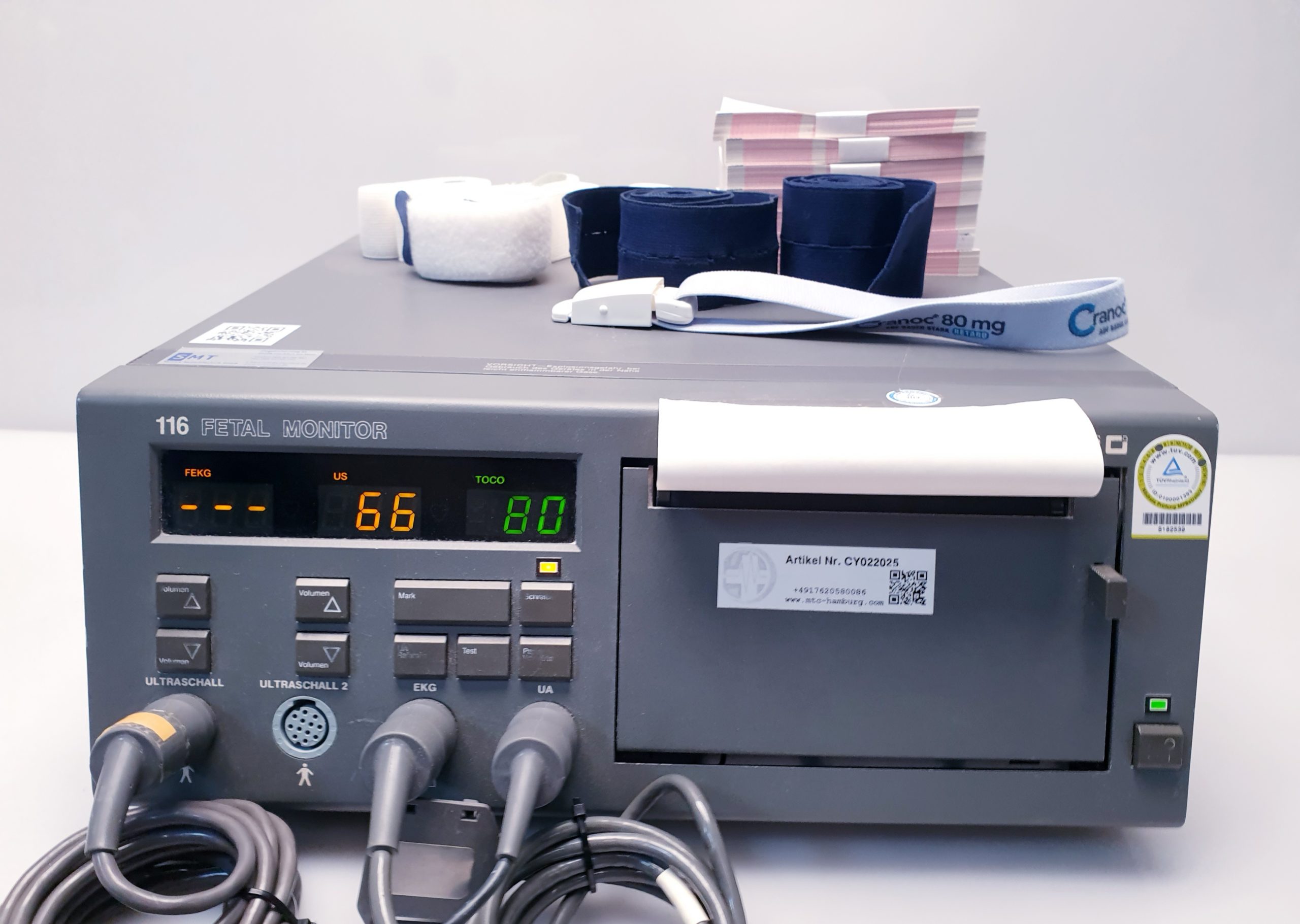 Corometrics 116 Fetal Monitor – CTG mit Aufnehmer thumbnail 7