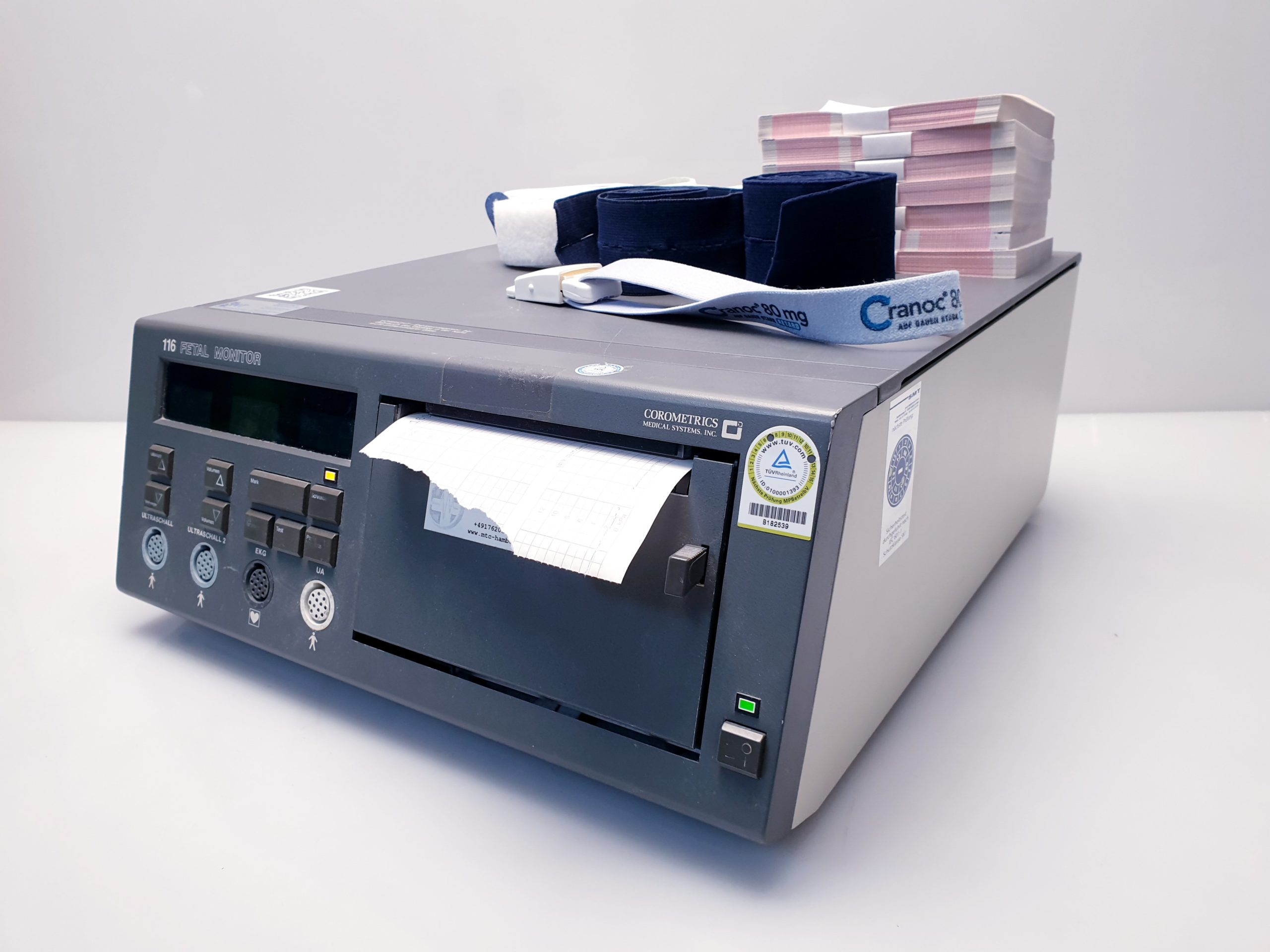 Corometrics 116 Fetal Monitor – CTG mit Aufnehmer thumbnail 13