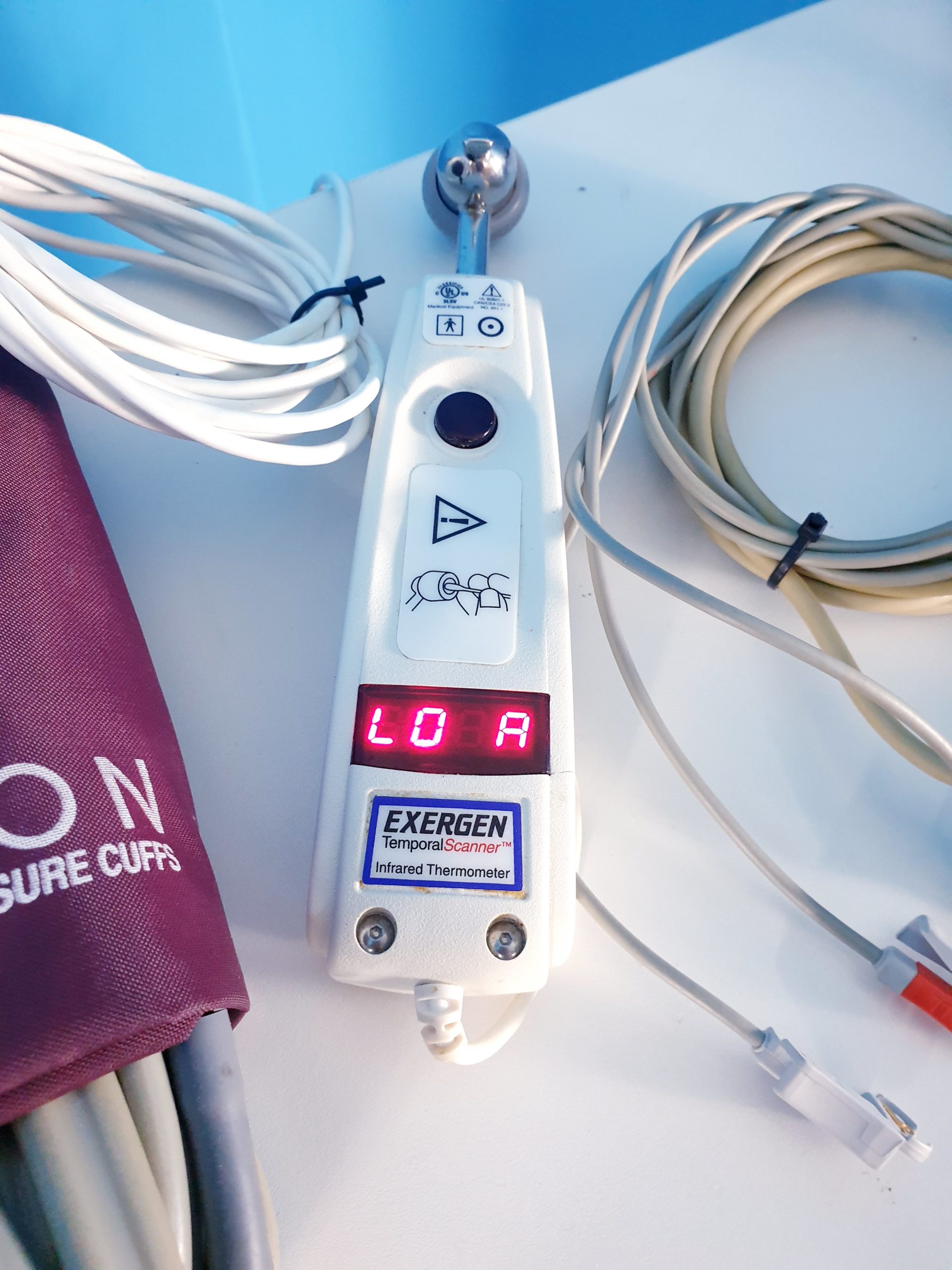 GE Corometrics 250 Series Fetal Mutter Monitor mit Zubehör thumbnail 11